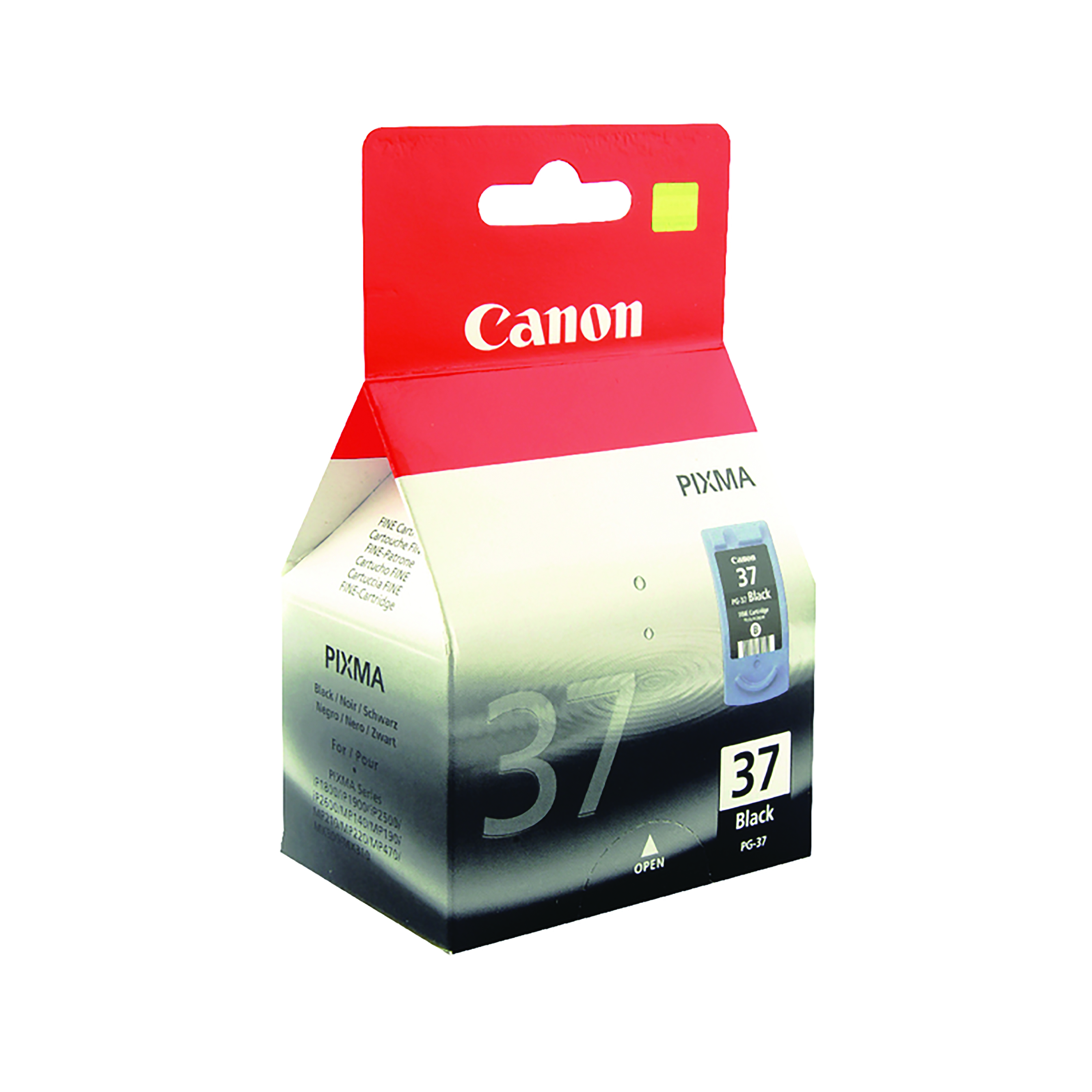Canon+PG-37BK+Ink+Cartridge+Black+2145B001