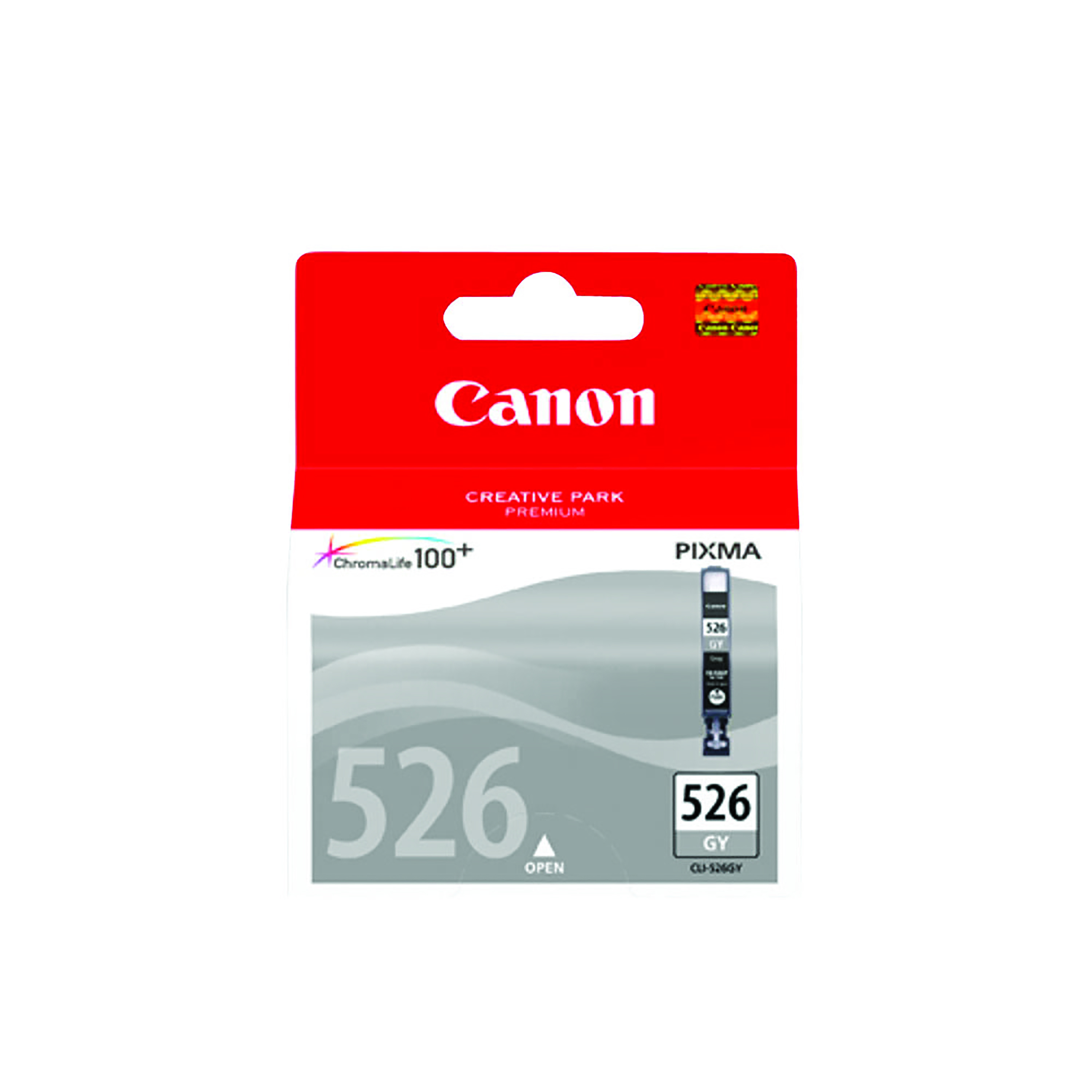 Canon+CLI-526GY+Ink+Cartridge+Grey+4544B001