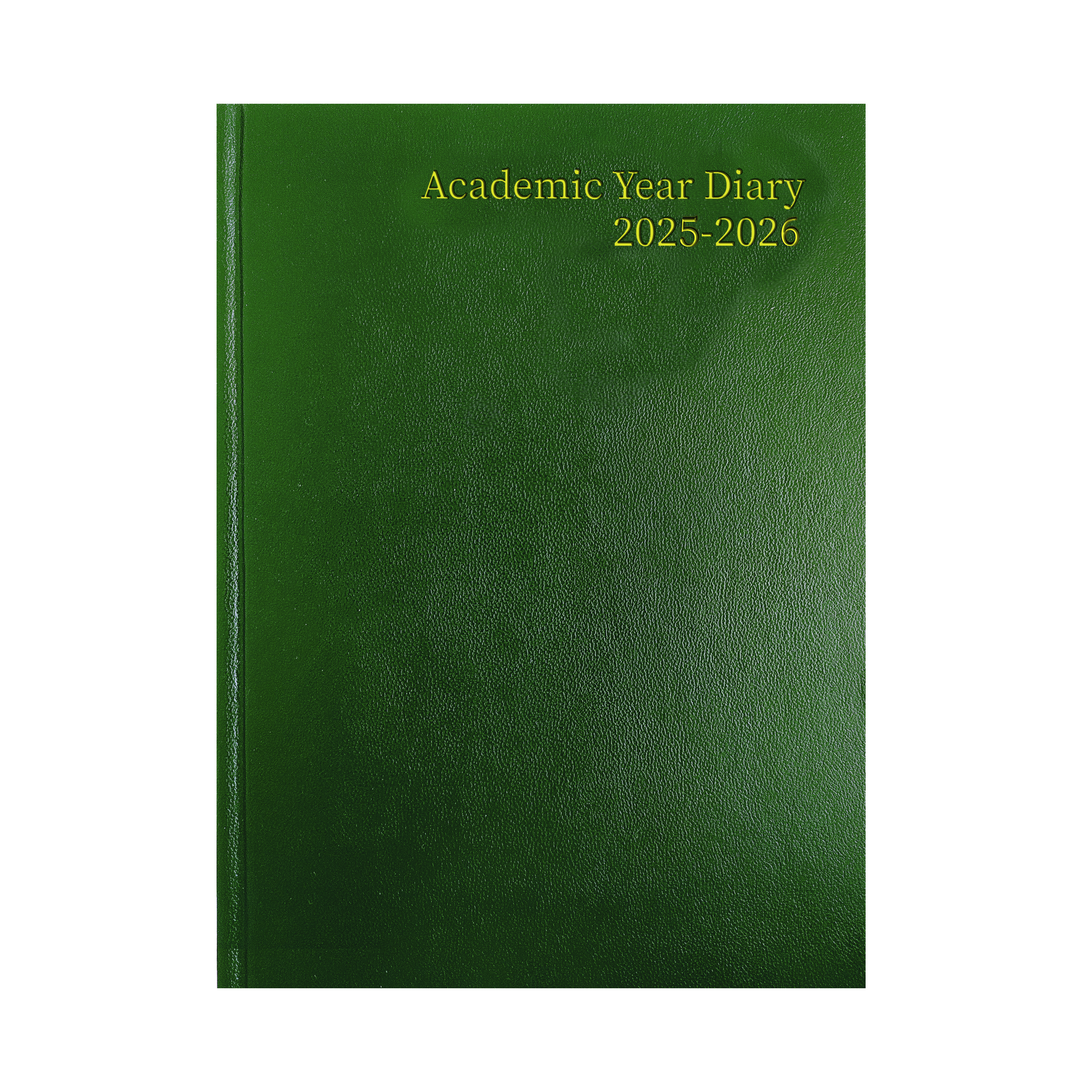 5+Star+Academic+Diary+Week+To+View+A4+Green+2025-2026+KF3A4AGN25