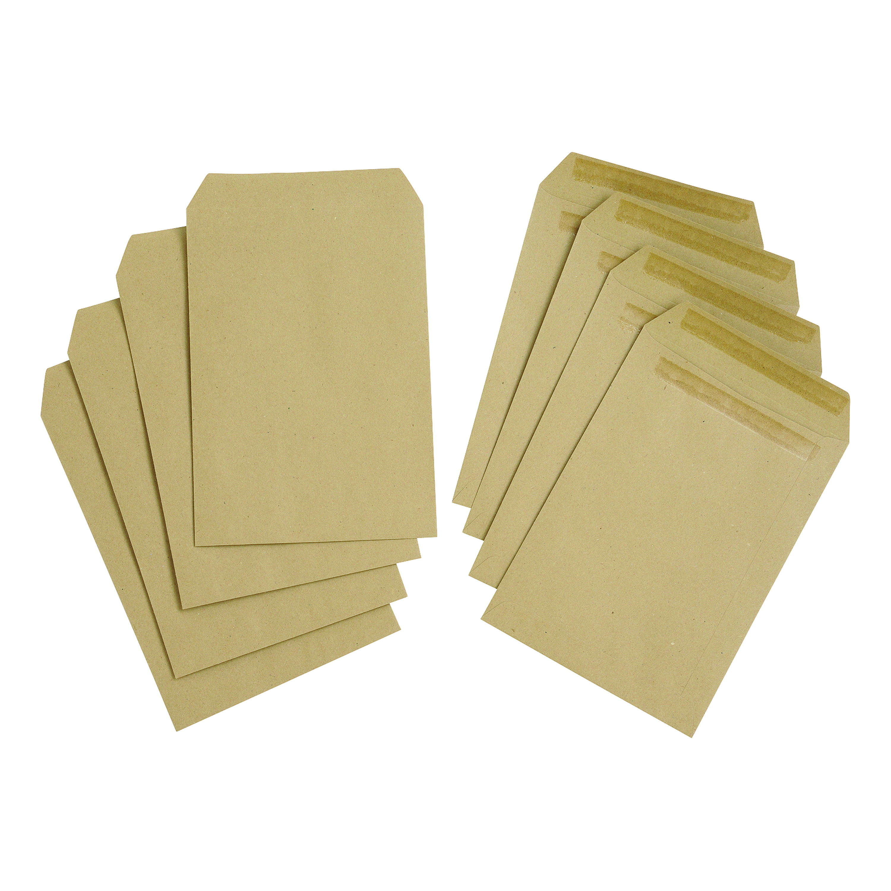 5+Star+Envelope+C5+Pocket+Self+Seal+80gsm+Plain+Manilla+%28Pack+of+500%29