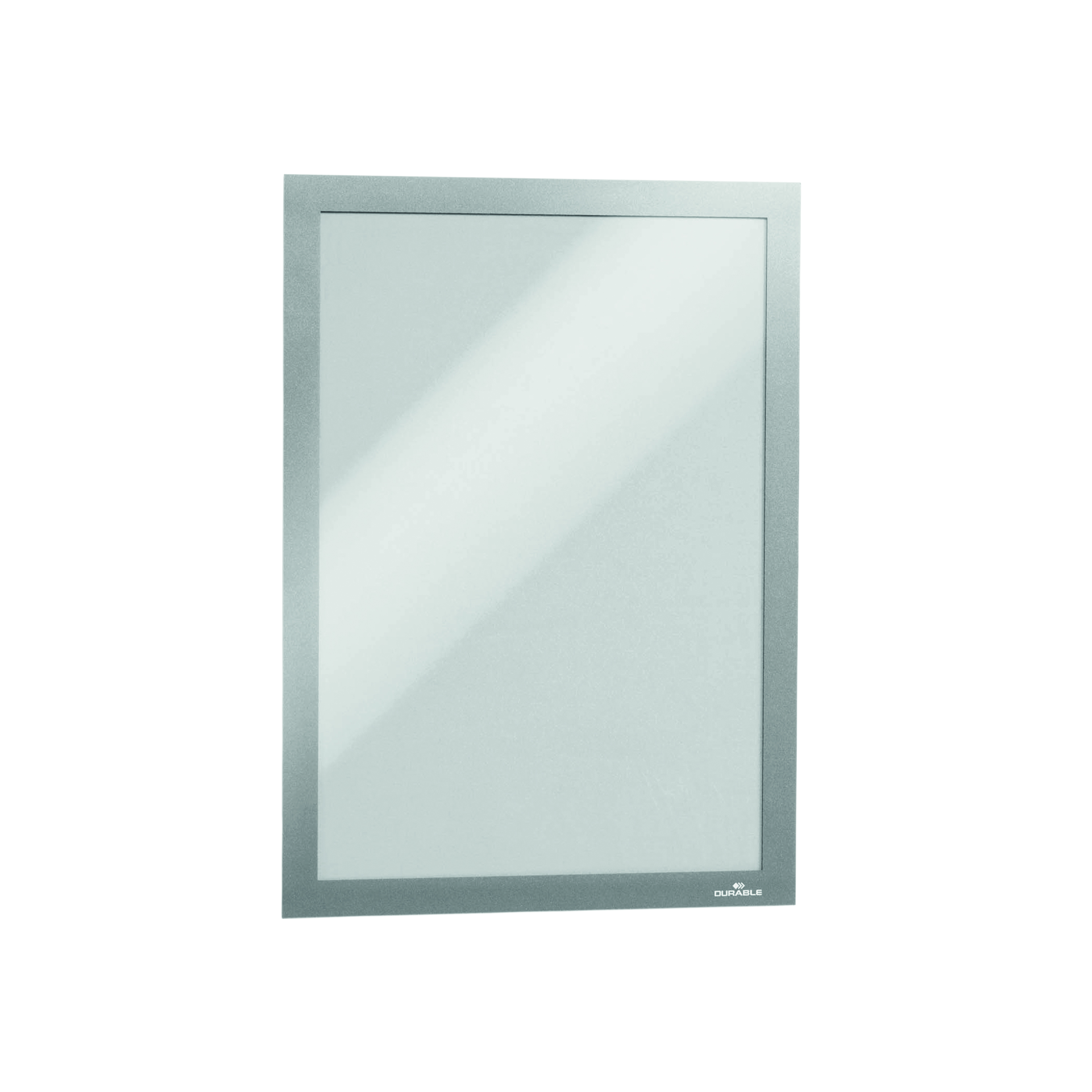 Durable+Infoframe+Duraframe+Self+Adhesive+A4+Silver+%28Pack+of+2%29+4872%2F23