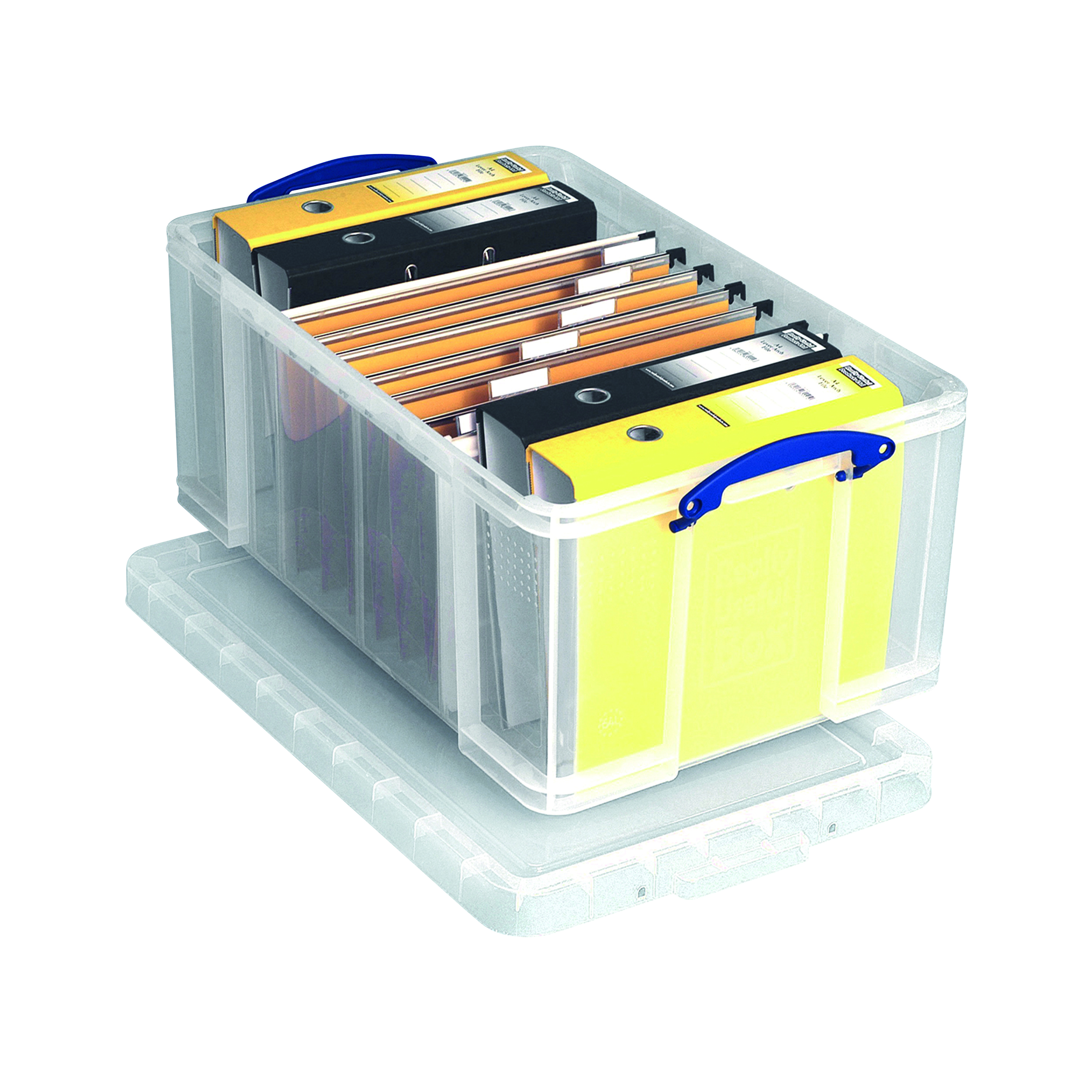 Really+Useful+64L+Plastic+Storage+Box+W710xD440xH310mm+Clear+64C