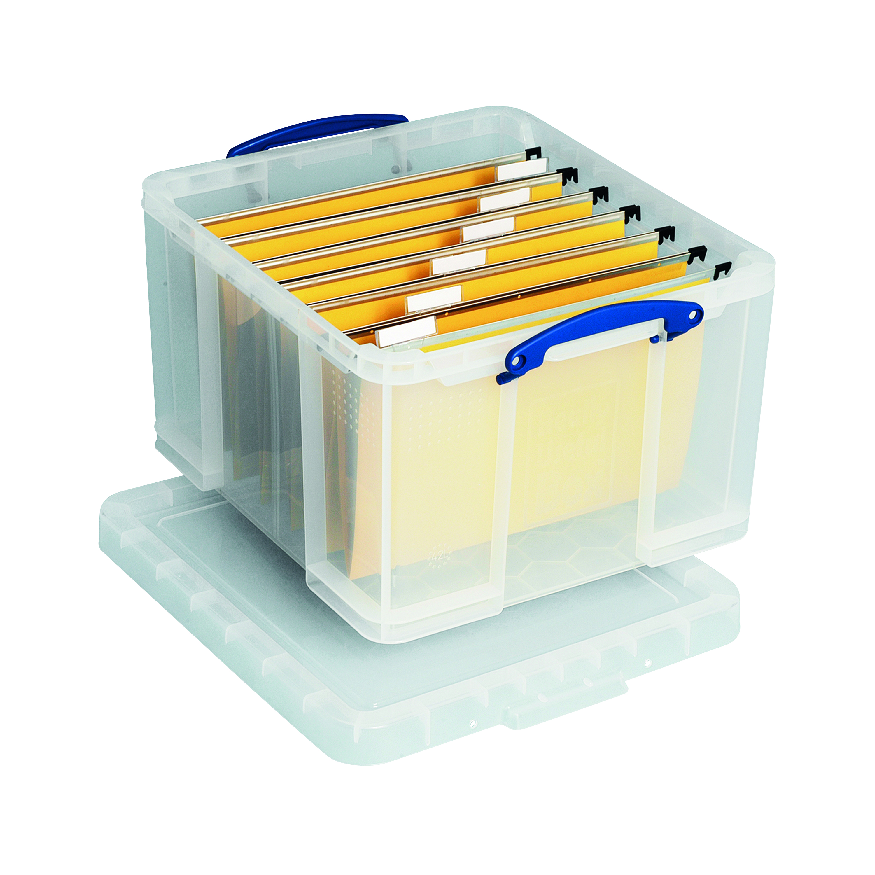 Really+Useful+42L+Plastic+Storage+Box+W520xD440xH310mm+Clear+HBC