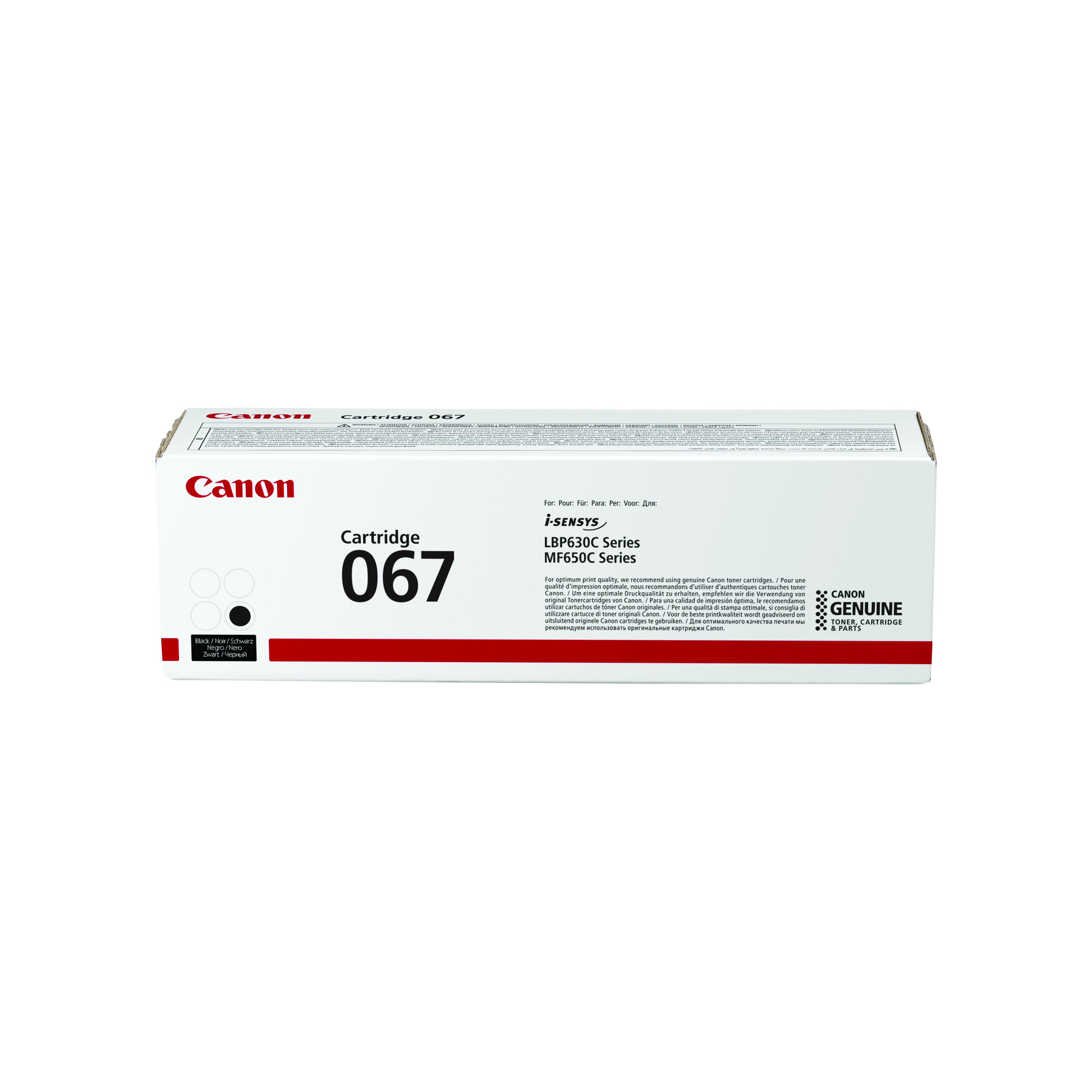 Canon+067BK+Toner+Cartridge+Black+5102C002