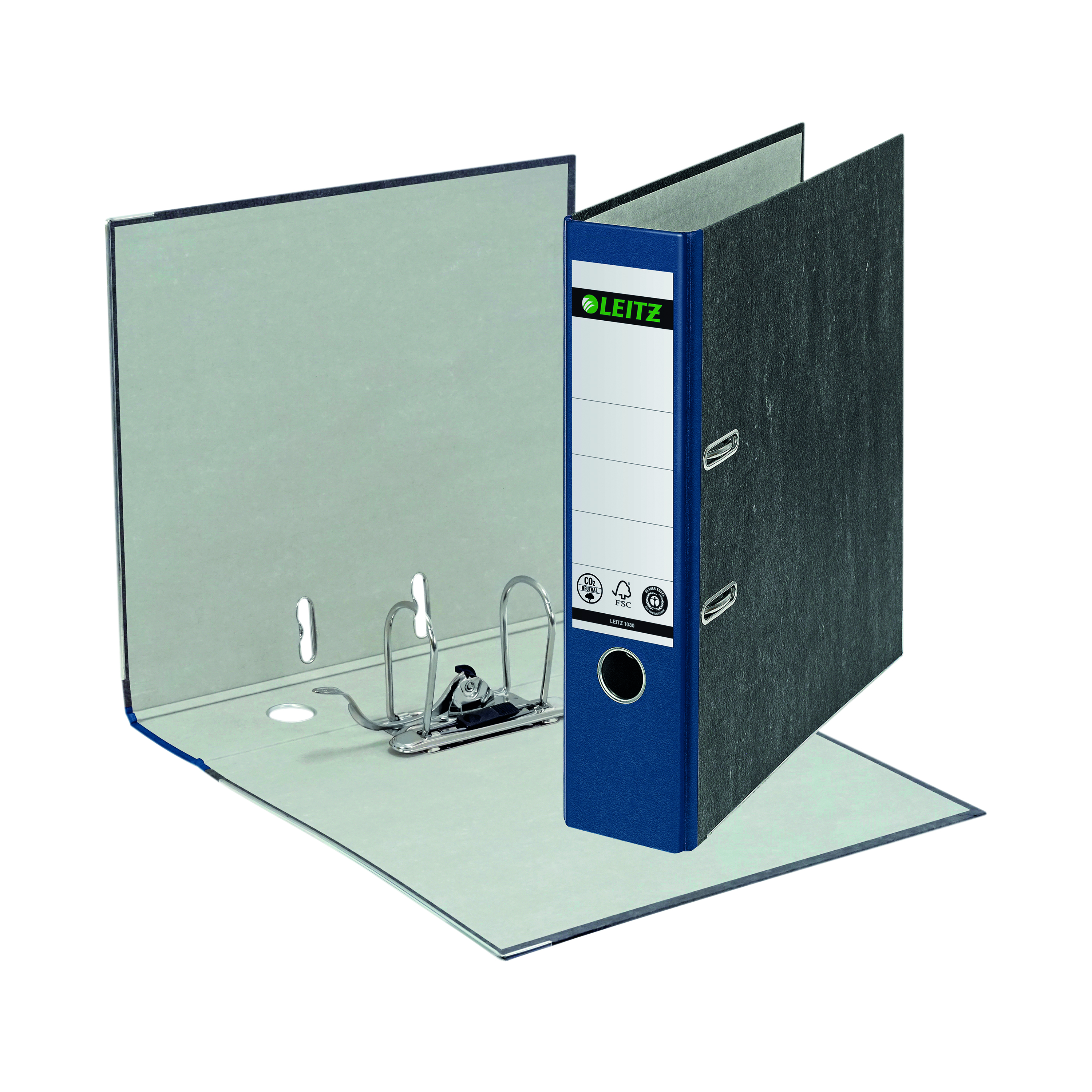 Leitz+A4+Lever+Arch+File+Blue+Spine+%2810+Pack%29+1080-10-35