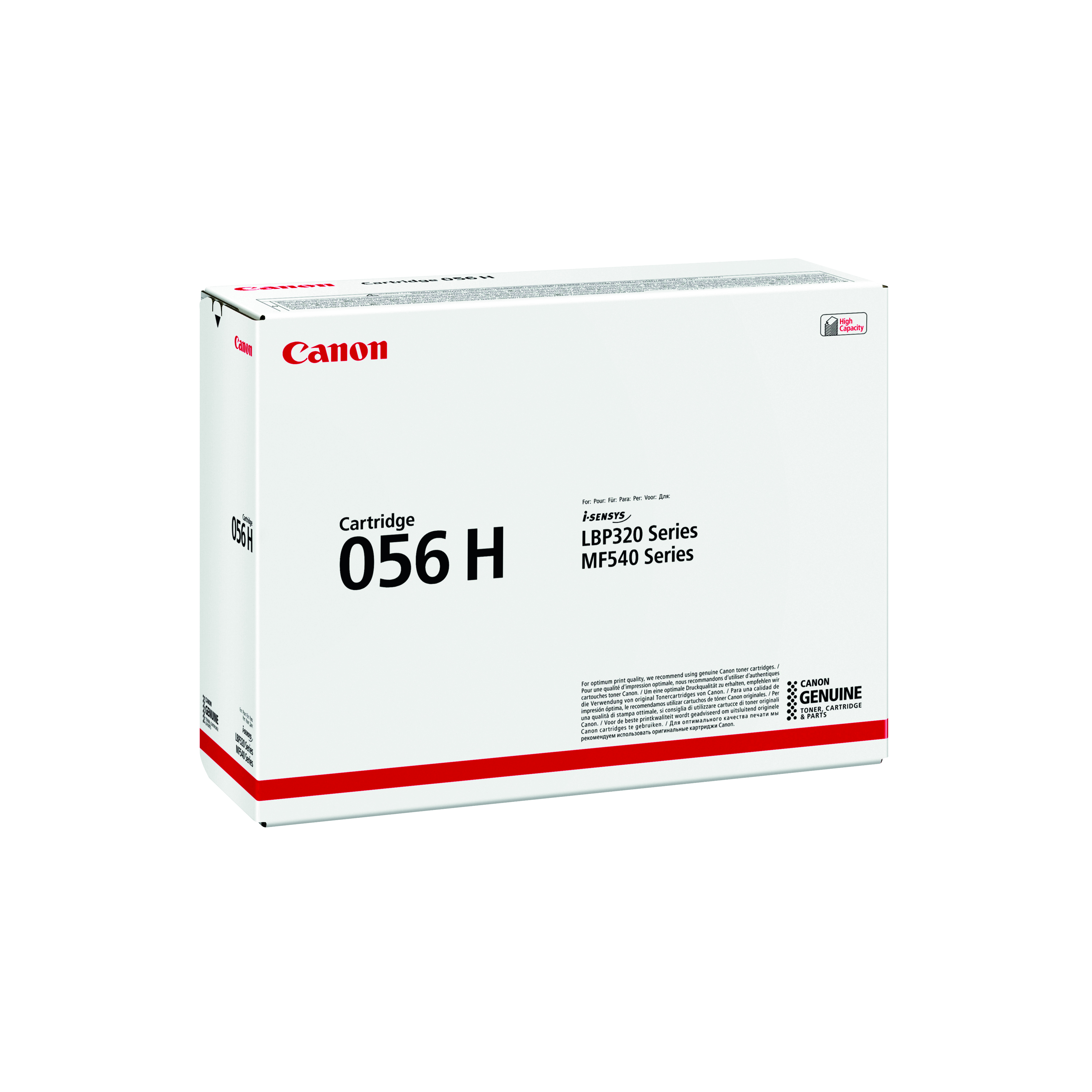 Canon+056H+Toner+Cartridge+High+Yield+Black+3008C002