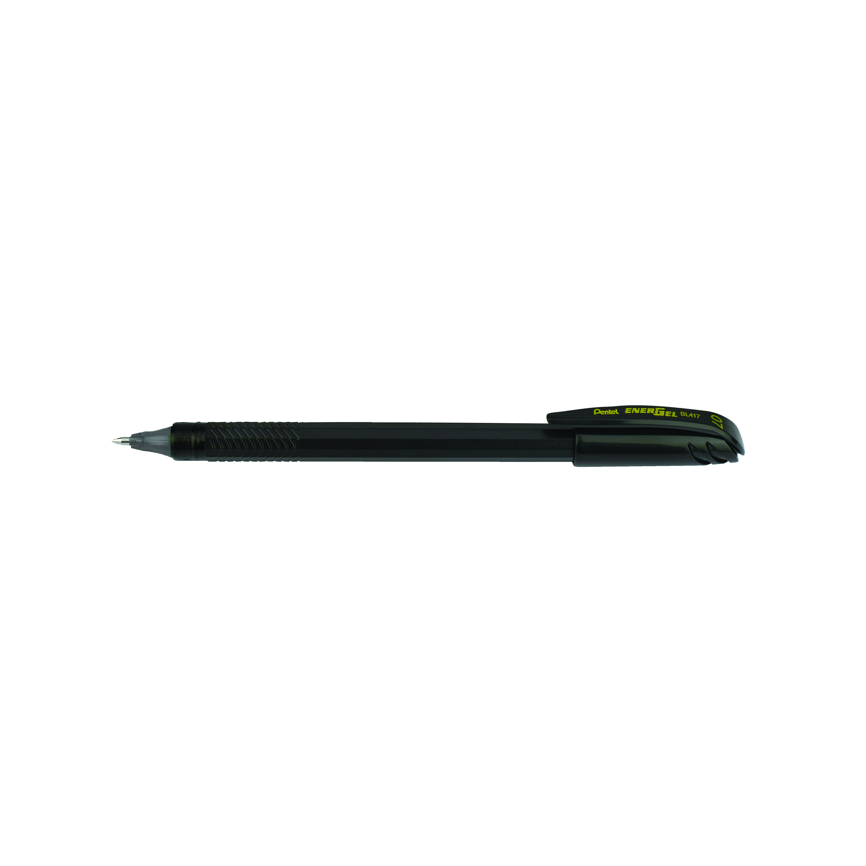 Pentel+EnerGel+Rollerball+Capstyle+ECO+0.7mm+Black+%28Pack+of+12%29+BL417R-A