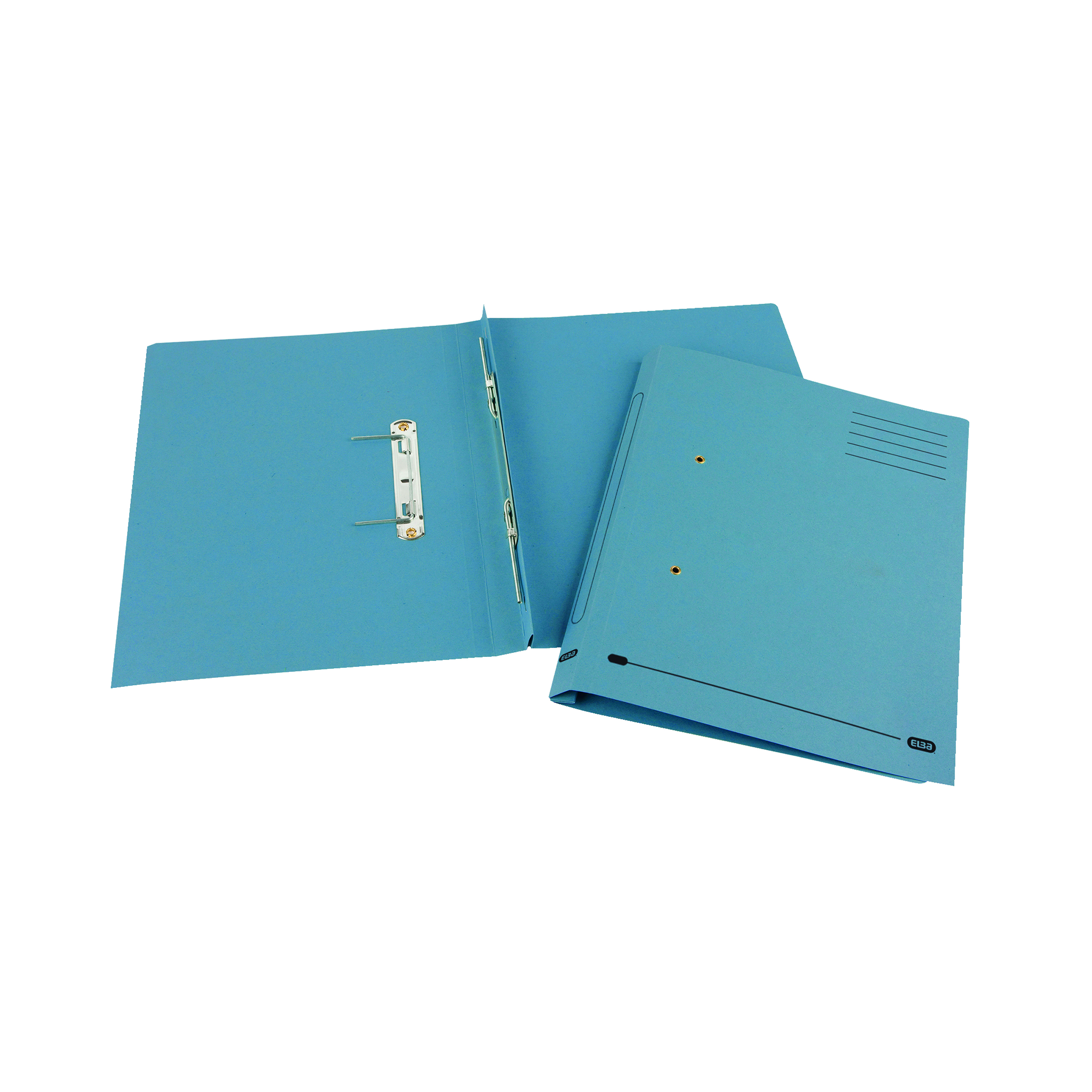 Elba+Spirosort+Spring+File+Foolscap+Blue+%2825+Pack%29+100090159