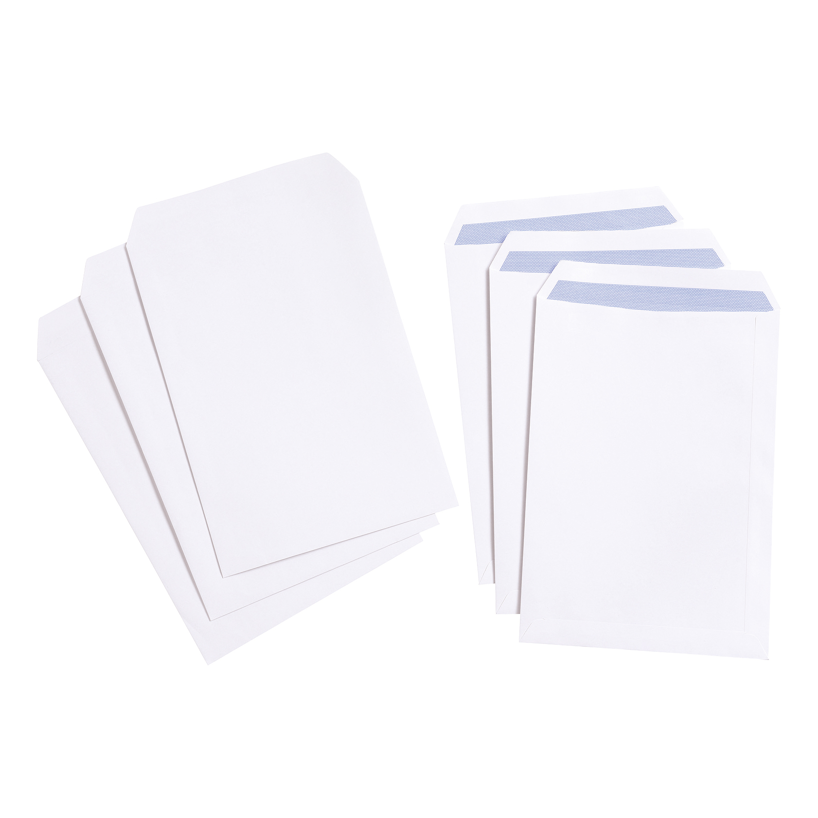 5+Star+Envelope+C4+Pocket+Self+Seal+100gsm+White+%28Pack+of+250%29