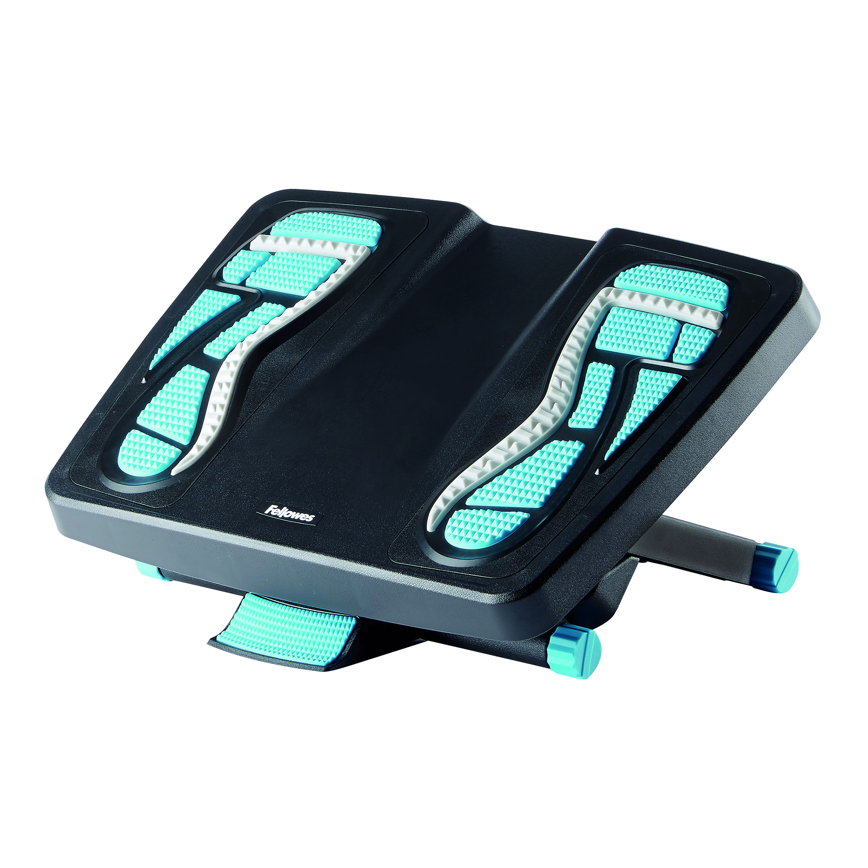 Fellowes+Energizer+Footrest+Black+with+Reflexology+Mapping+8068001