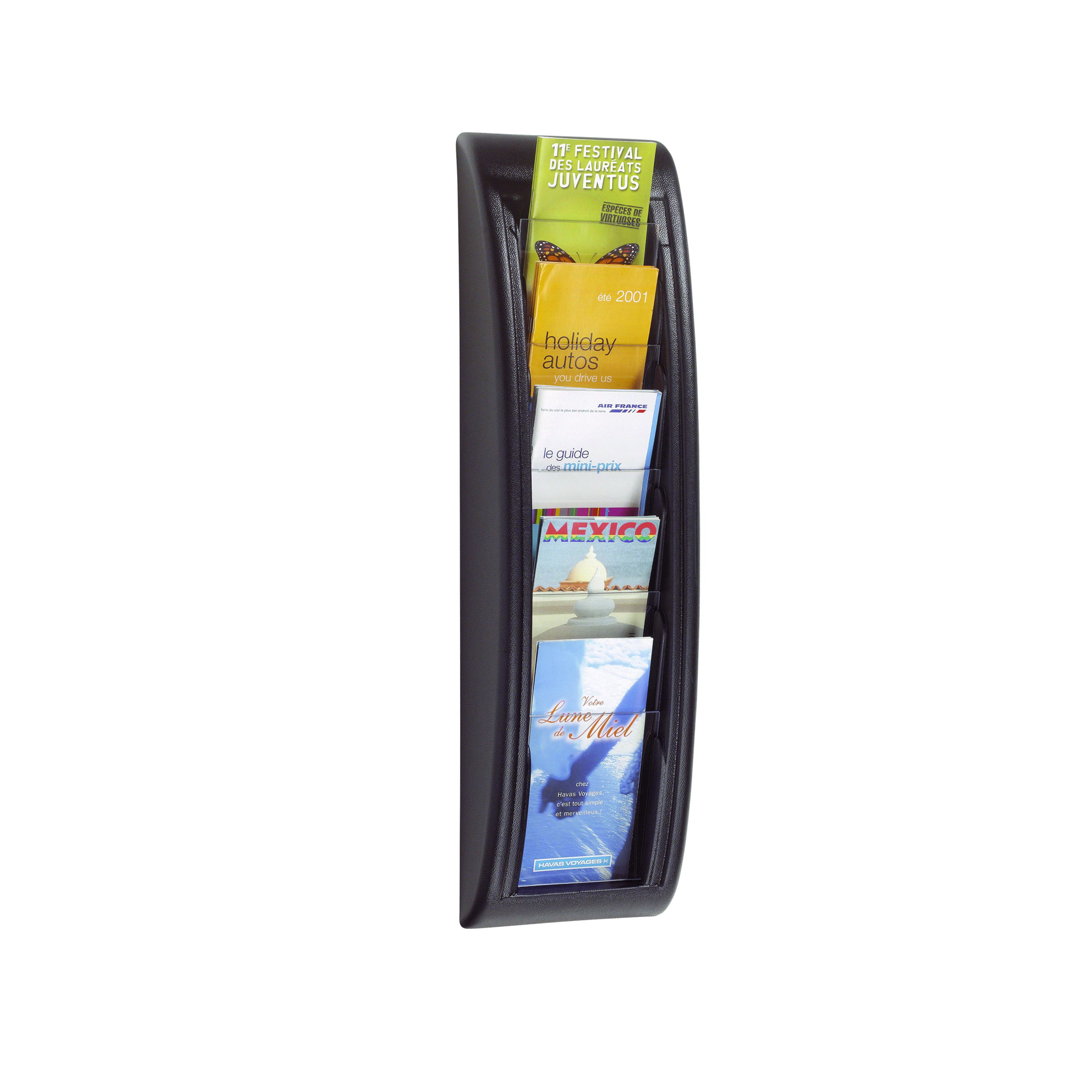 Fast+Paper+Quick+Fit+System+Wall+Display+5+x+1%2F3+A4+Black+F406201