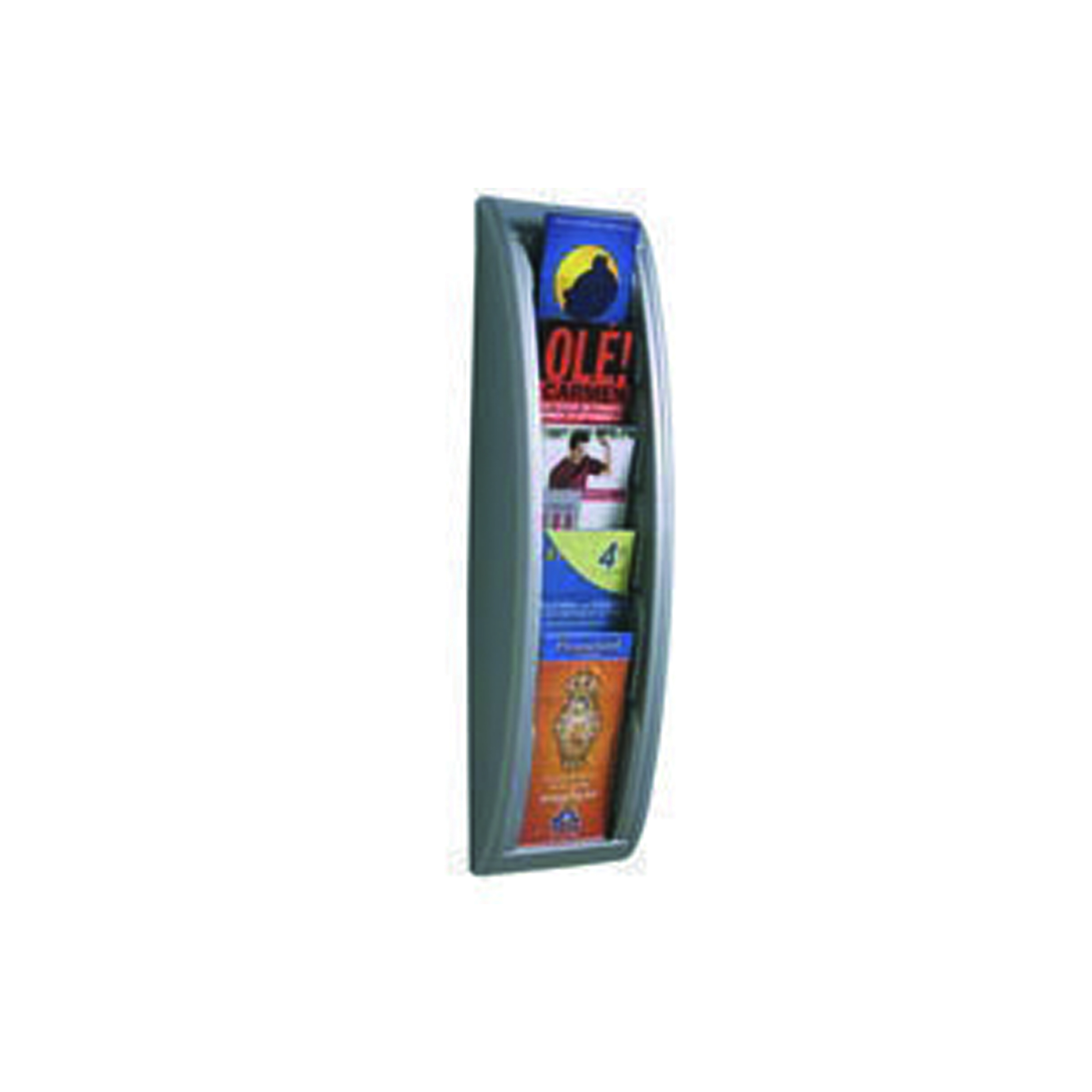 Fast+Paper+Quick+Fit+System+Wall+Display+5x1%2F3+A4+Silver+4062.35