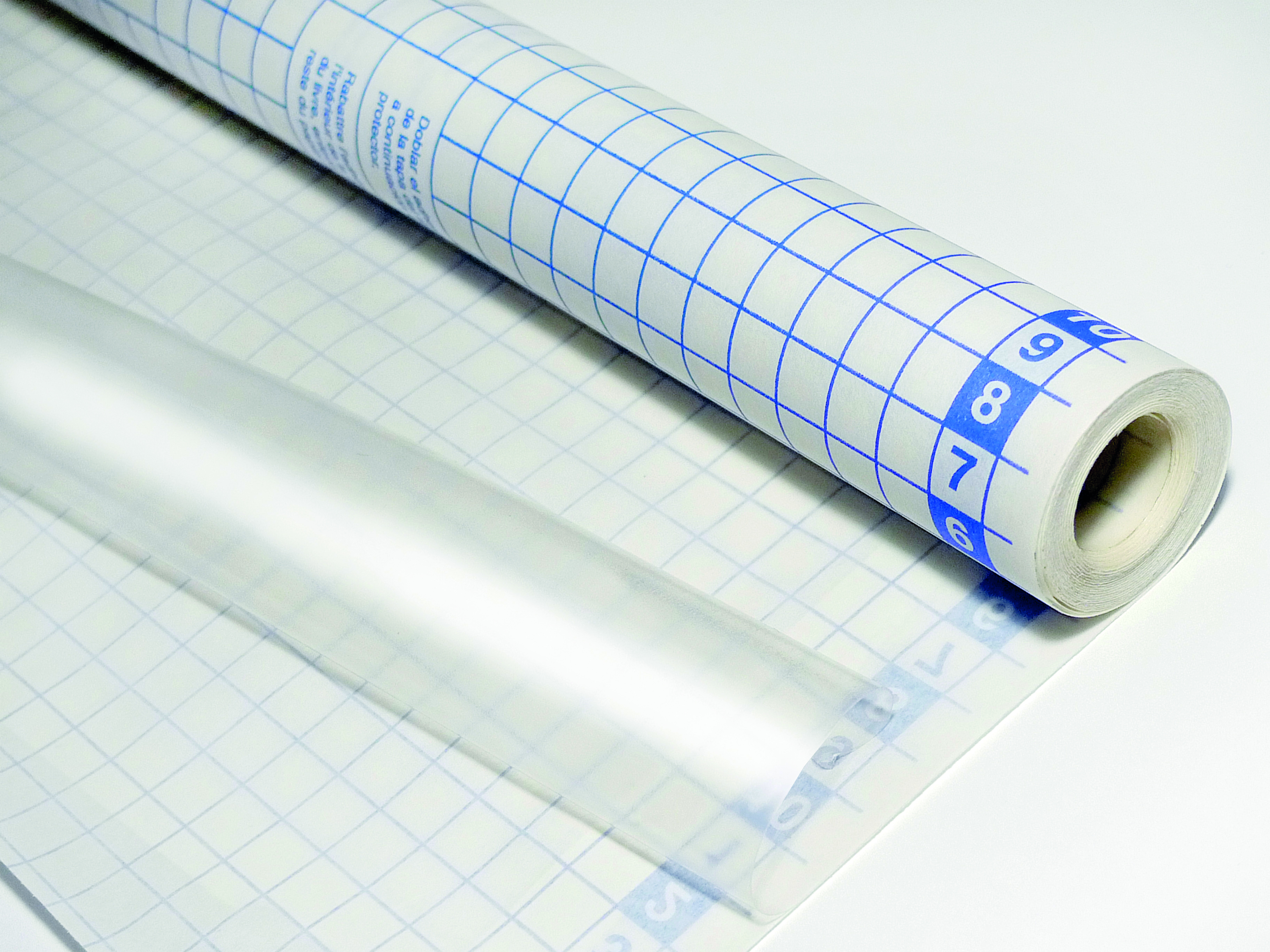 Sadipal+Self+Adhesive+Book+Covering+Roll+50+Micron+330mm+x+1.5m+Clear+FBC12801