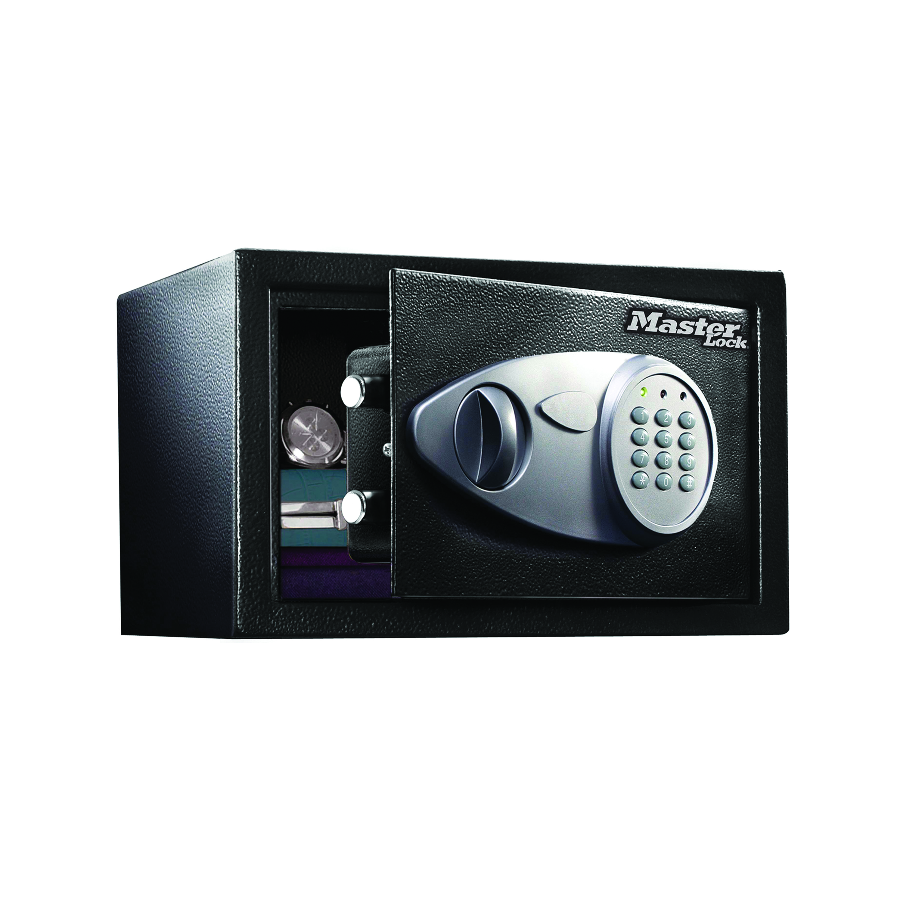 Master+Lock+Security+Safe+Electronic+Lock+Black+X055ML