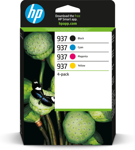 HP+937+Original+Ink+Cartridge+CMYK+4-pack+6C400NE