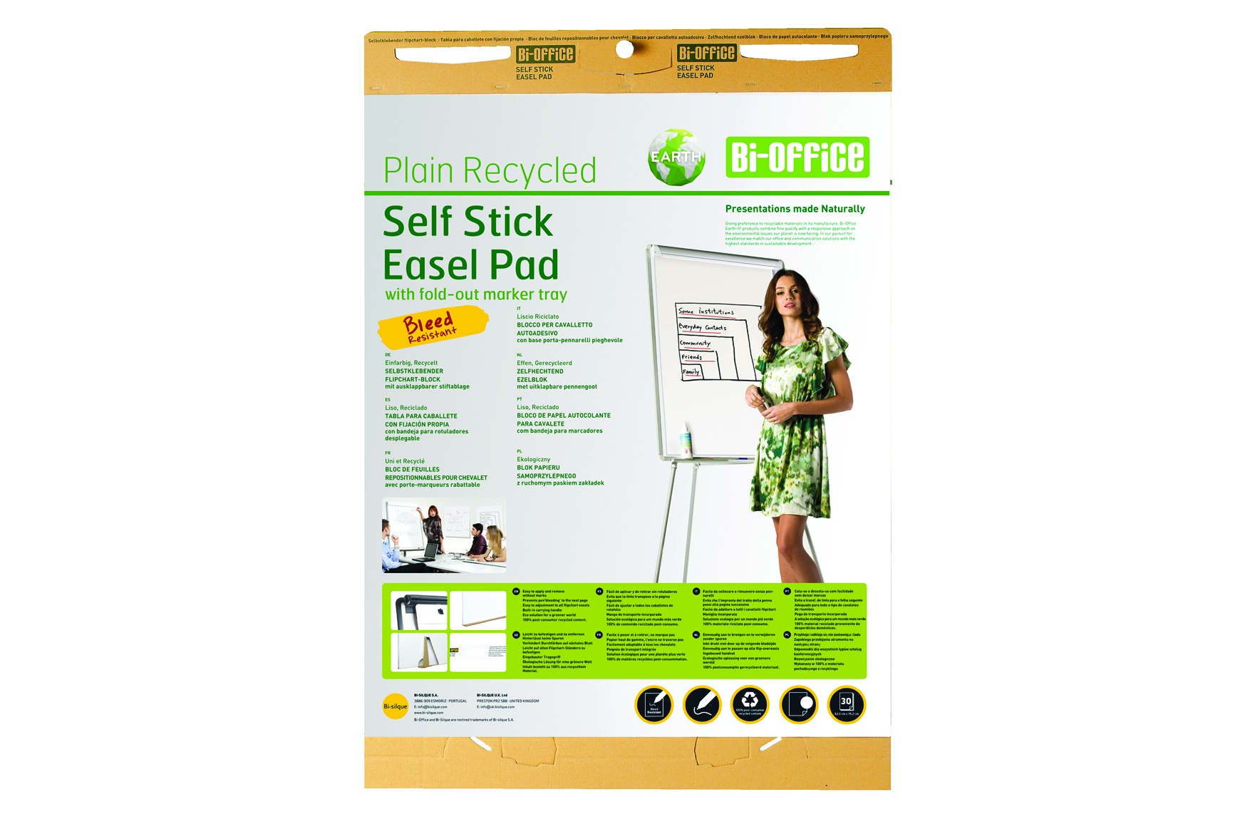 Earth+Self+Stick+Flipchart+Pad+%28Pack+of+2%29+FL1217507