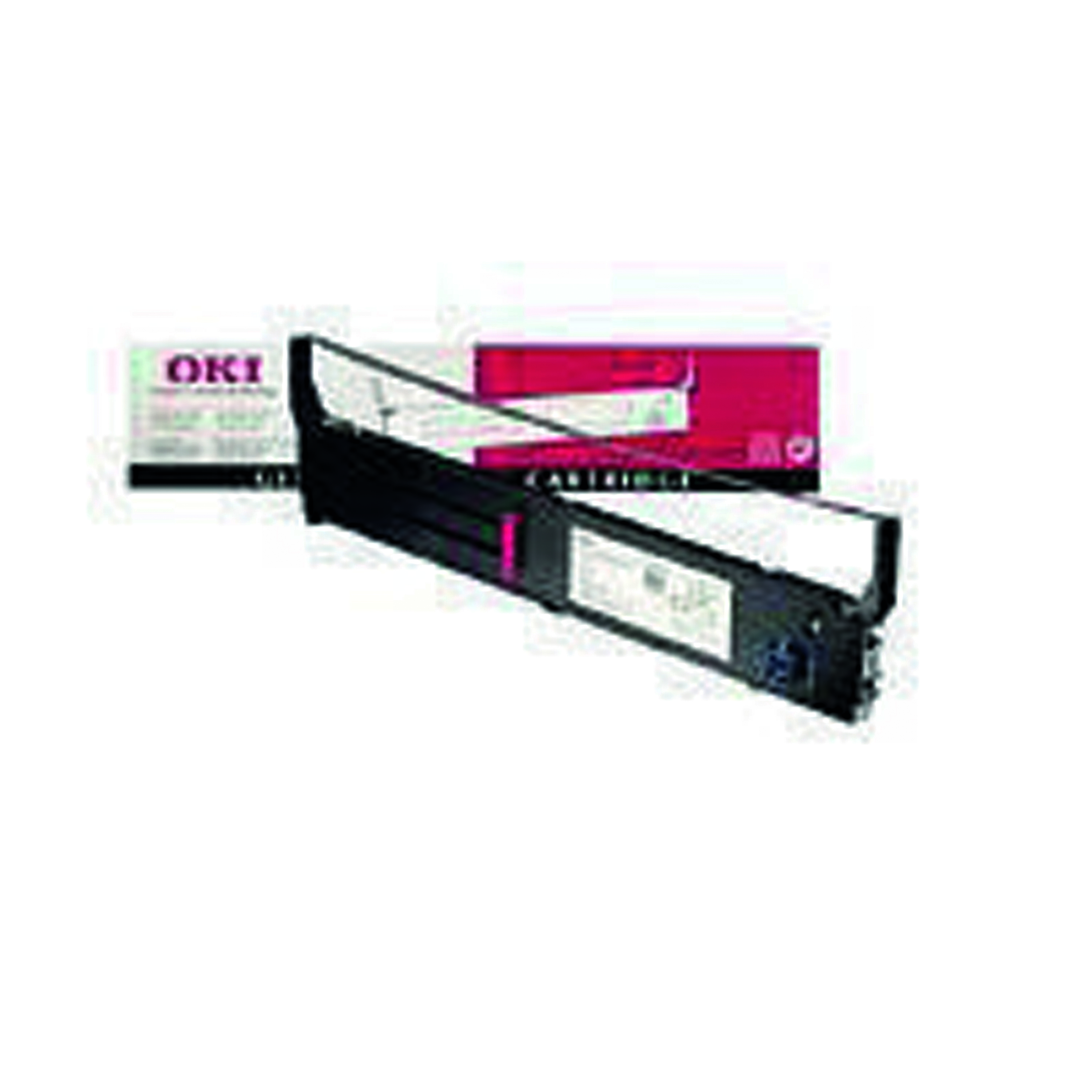 Oki+Microline+4410+Fabric+Ribbon+Black+40629303