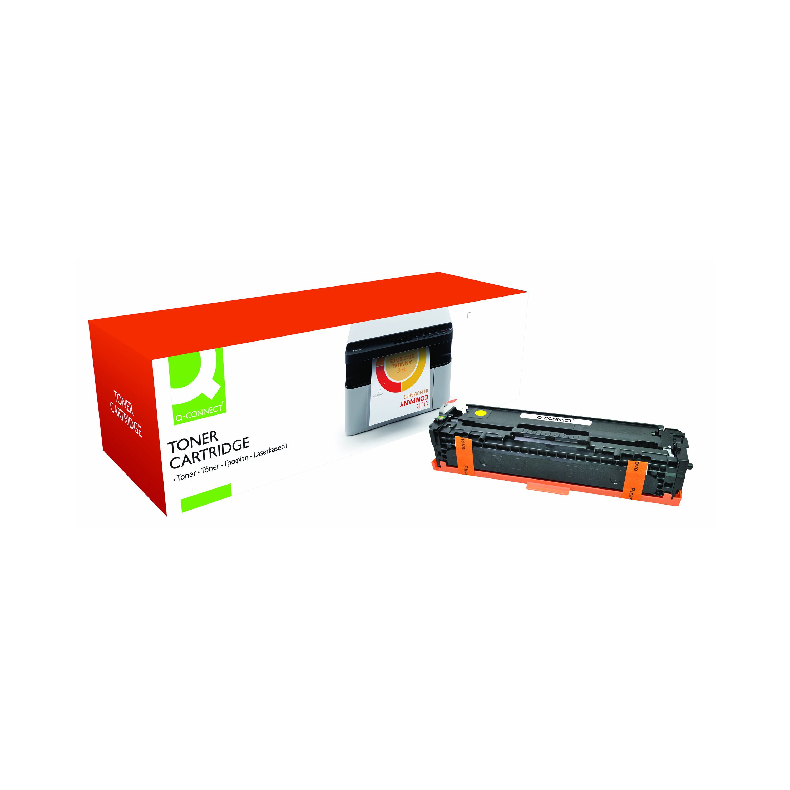 Q-Connect+Compatible+Toner+Cartridge+Yellow+For+HP+CF212A+CF212A-COMP