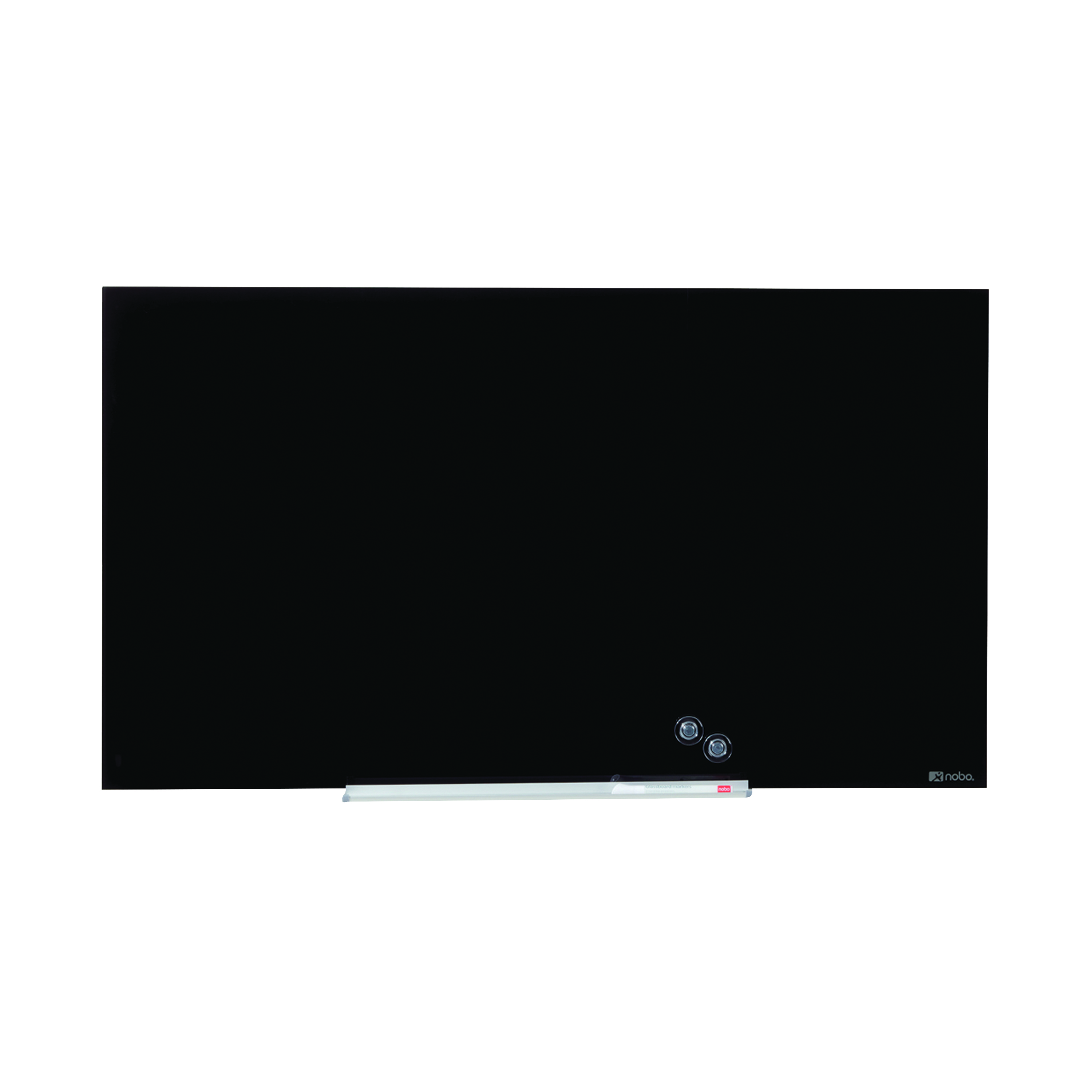 Nobo+Impression+Pro+Glass+Magnetic+Whiteboard+1000x560mm+Black+1905180