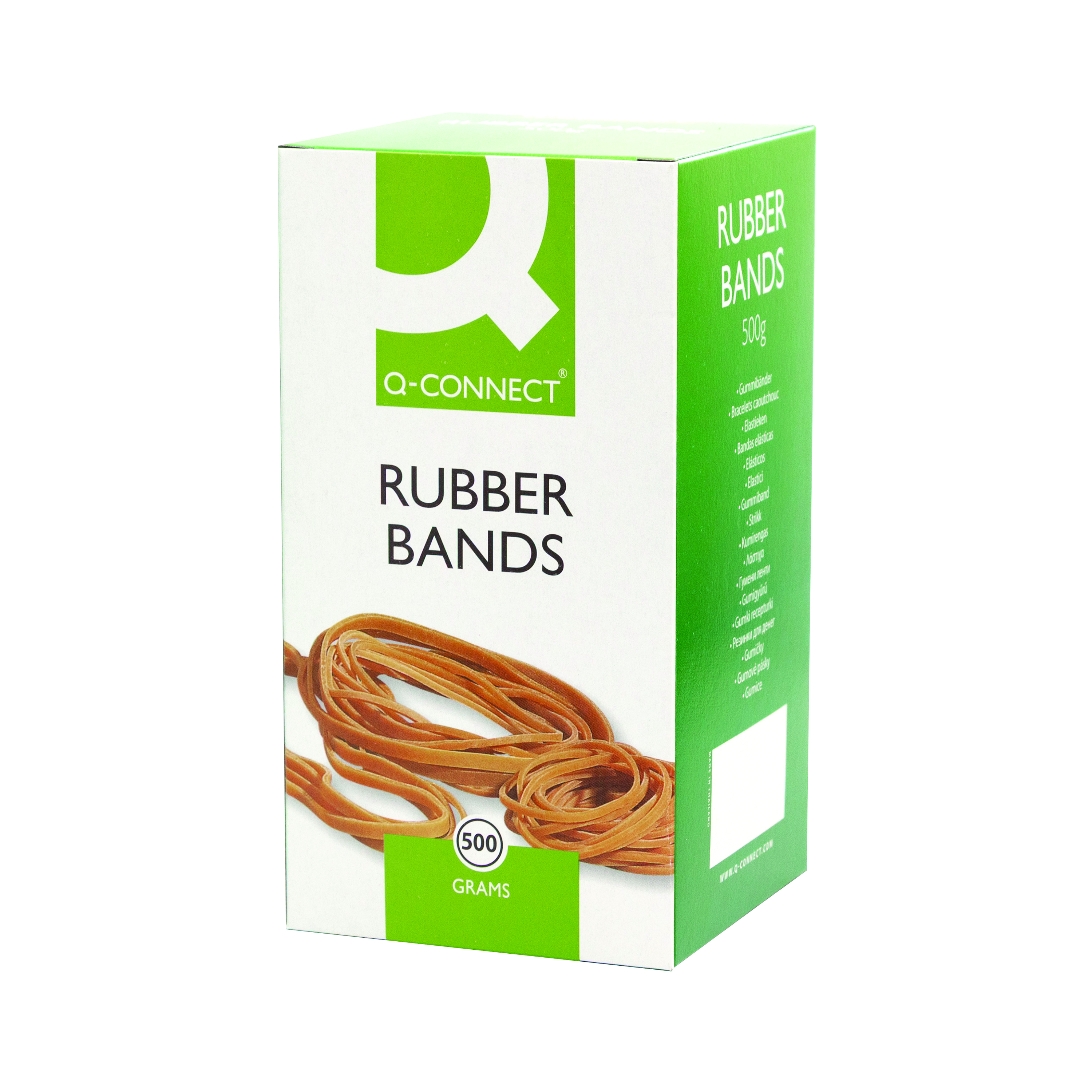Q-Connect+Rubber+Bands+No.32+76.2+x+3.2mm+500g+KF10537