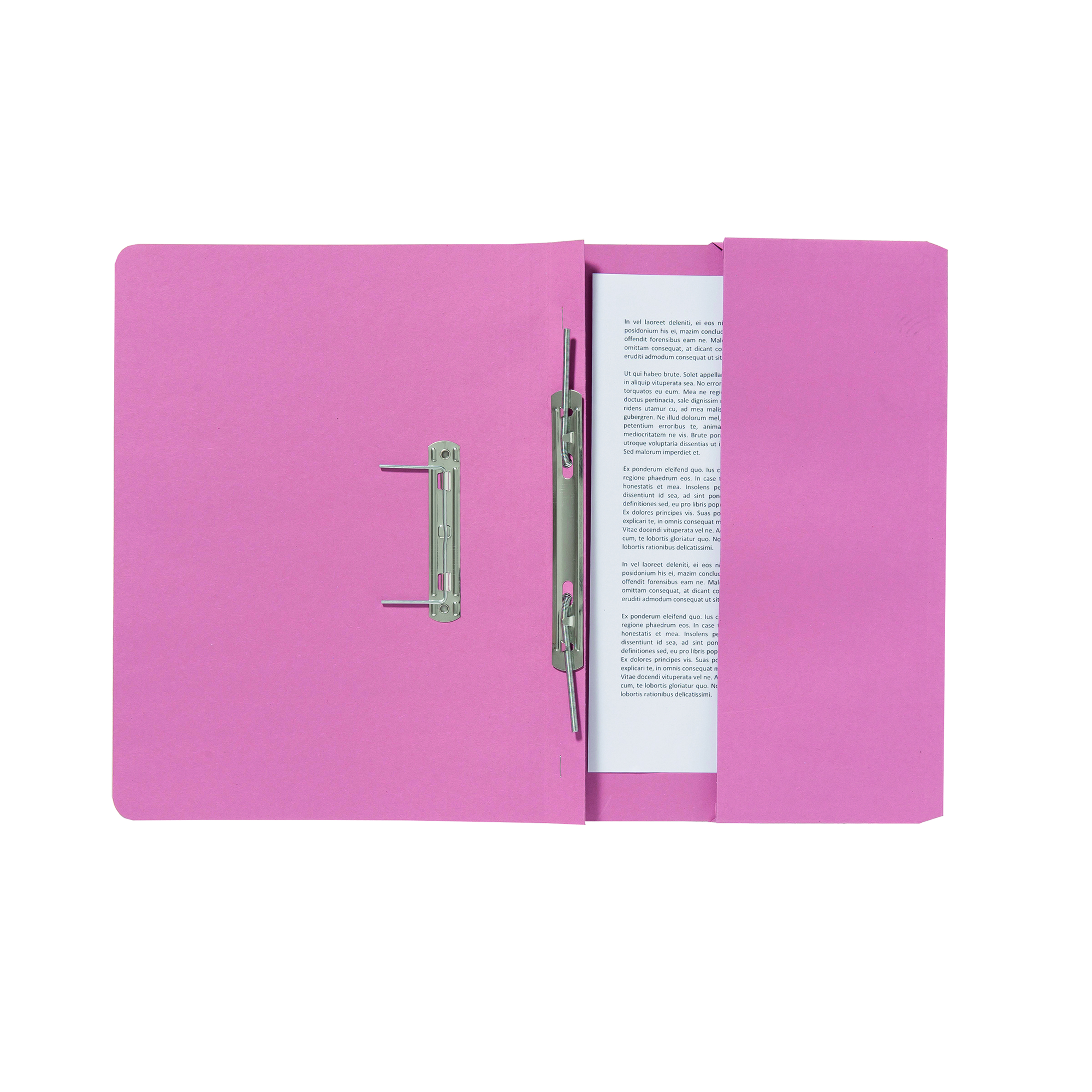 Exacompta+Guildhall+Pocket+Spiral+File+285gsm+Pink+%28Pack+of+25%29+347-PNKZ