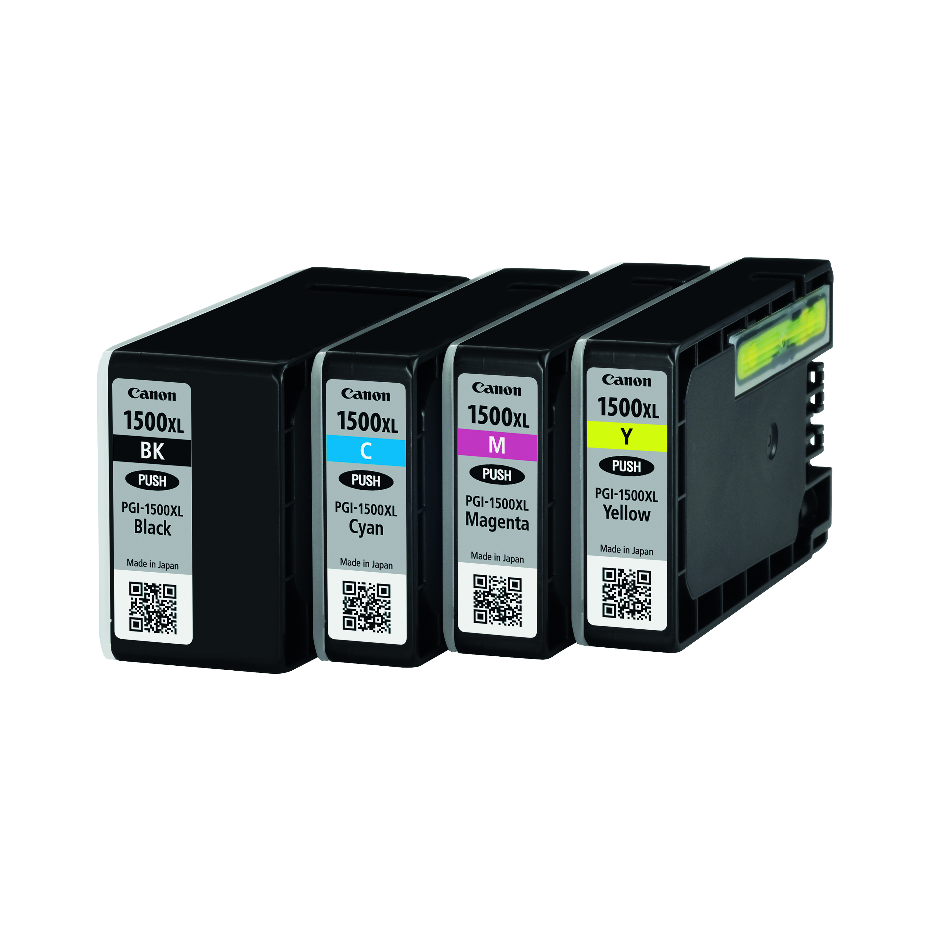 Canon+PGI-1500XL+Ink+Cartridges+High+Yield+CMYK+Multipack+9182B010