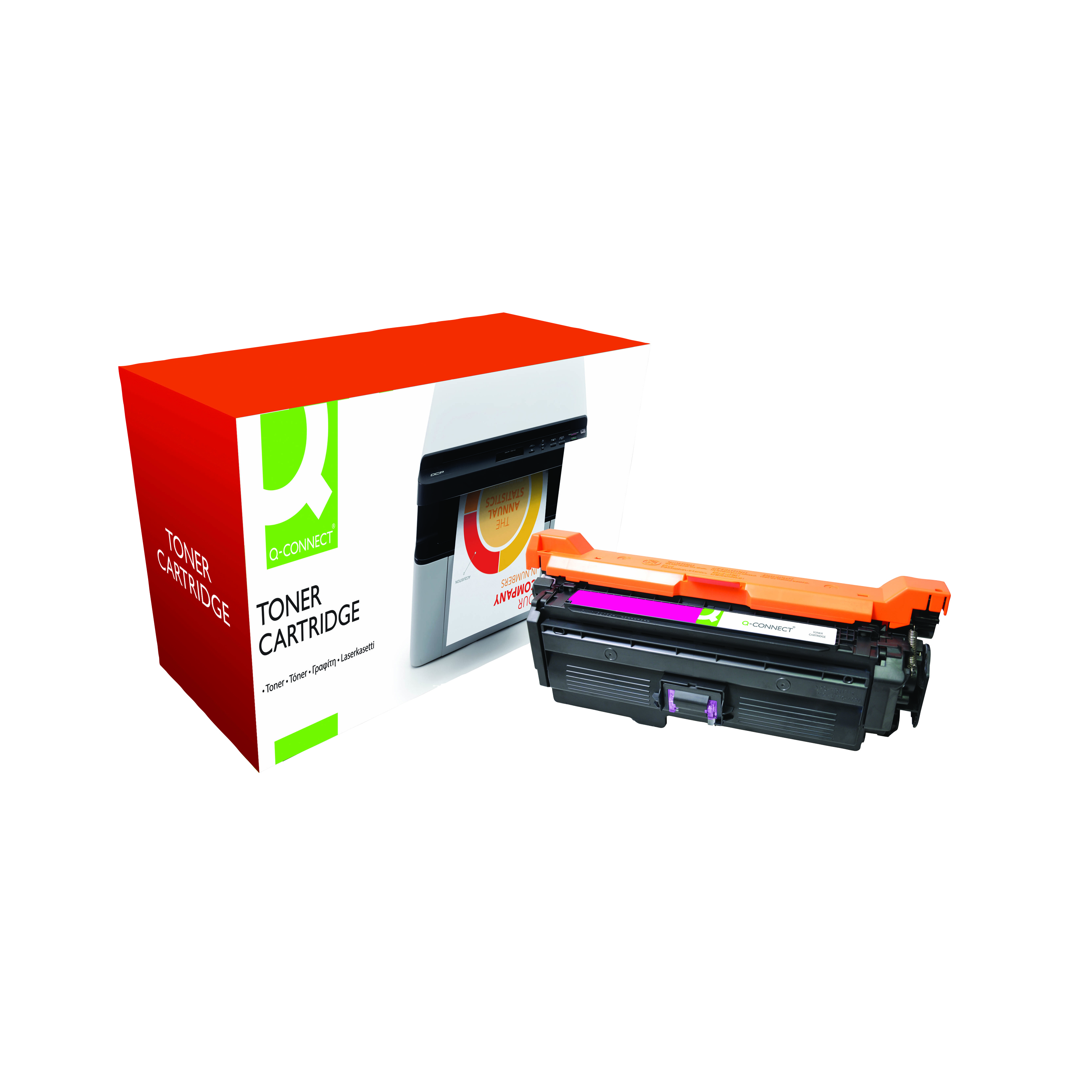 Q-Connect+Compatible+Toner+Cartridge+Magenta+For+HP+CE263A+CE263A-COMP