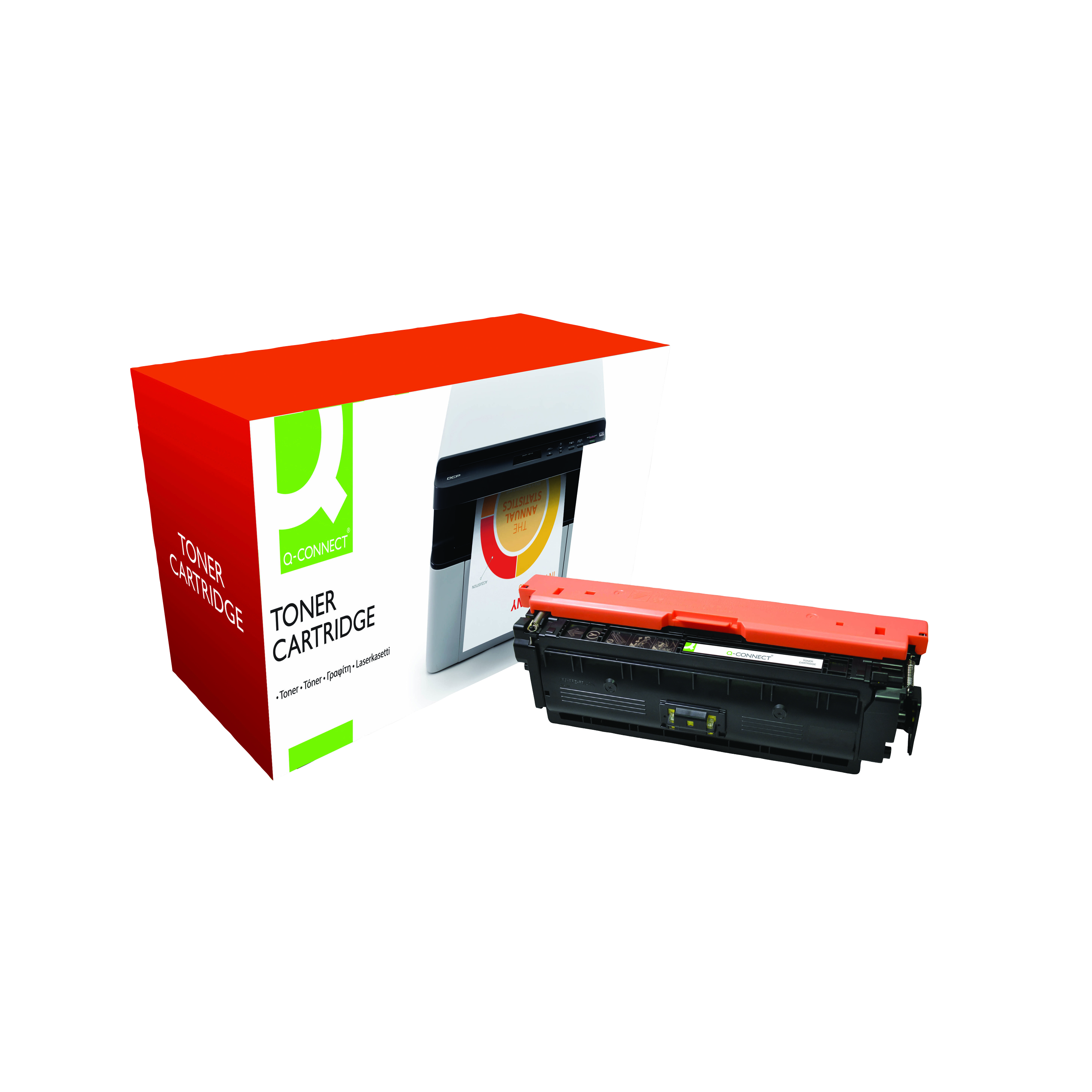 Q-Connect+Compatible+Toner+Cartridge+High+Yield+Yellow+For+HP+CF362X+CF362X-COMP