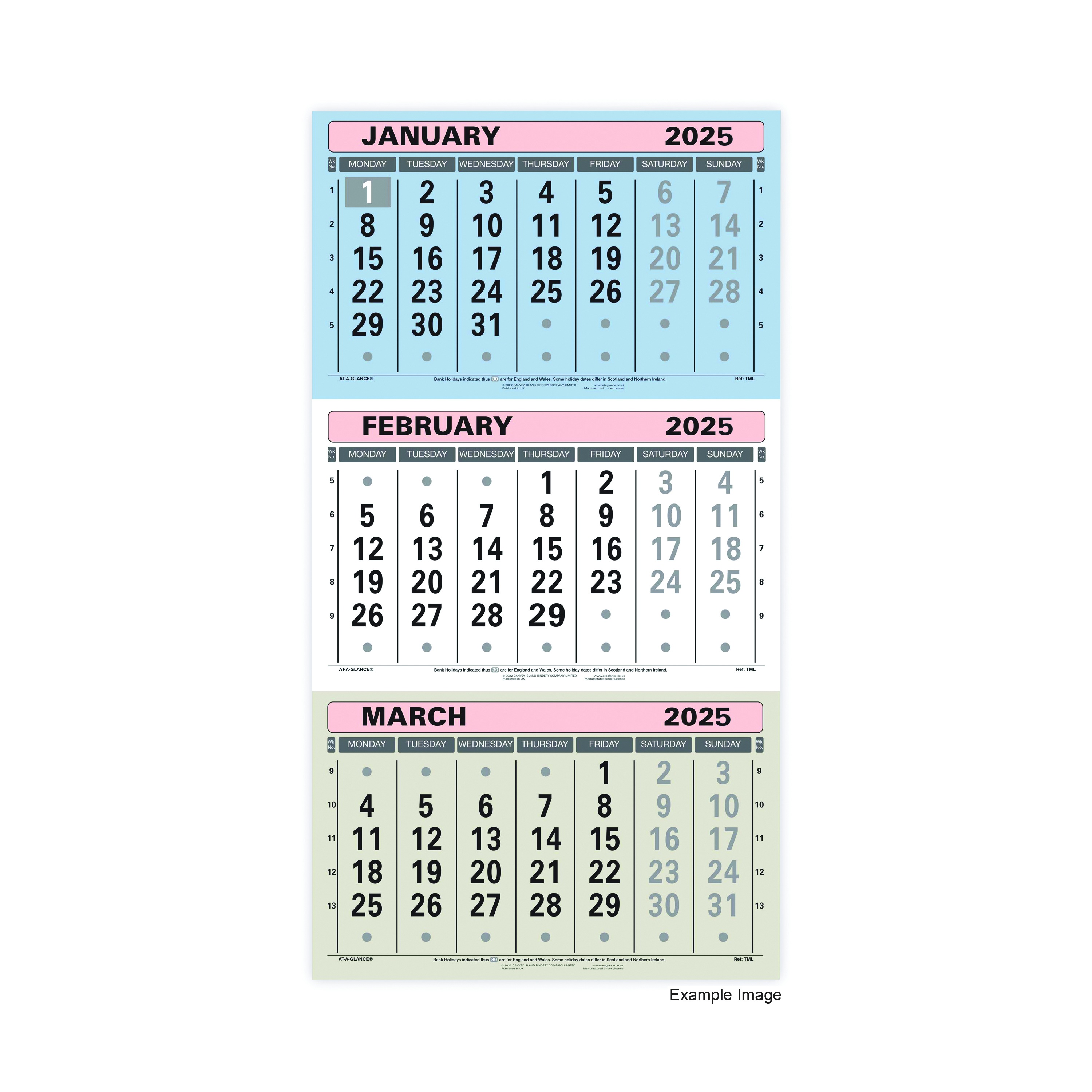 At-A-Glance+3+Monthly+Calendar+2025+TML25