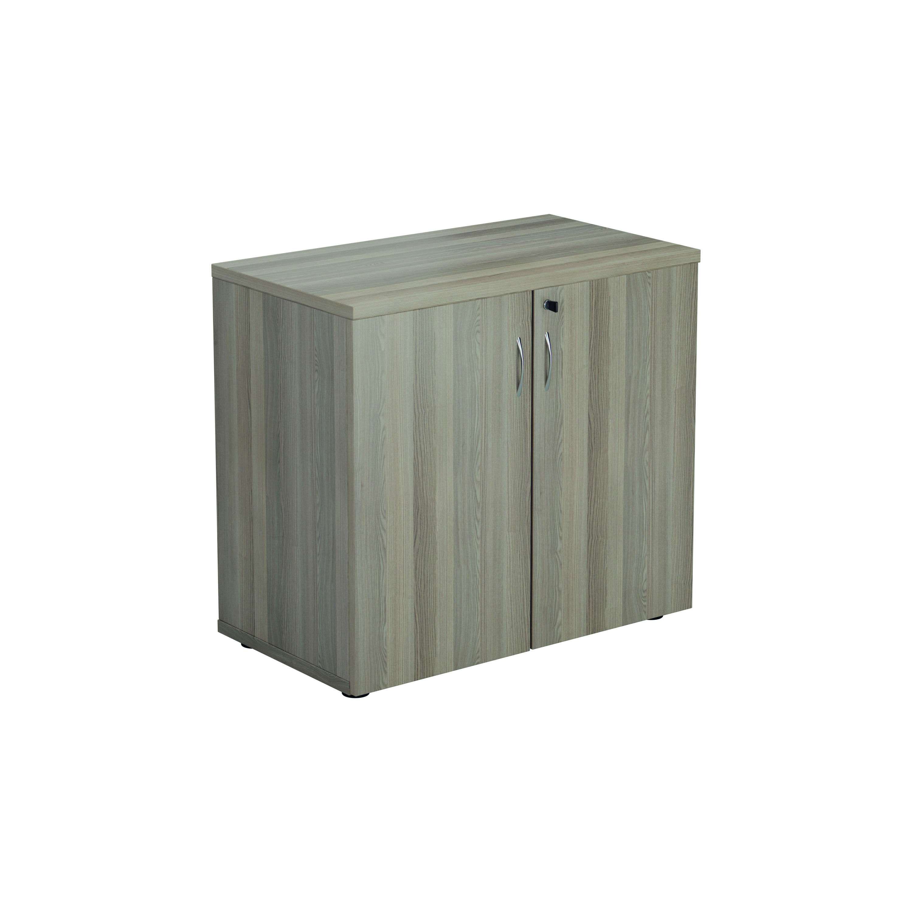 Jemini+Wooden+Cupboard+800x450x730mm+Grey+Oak+KF811237
