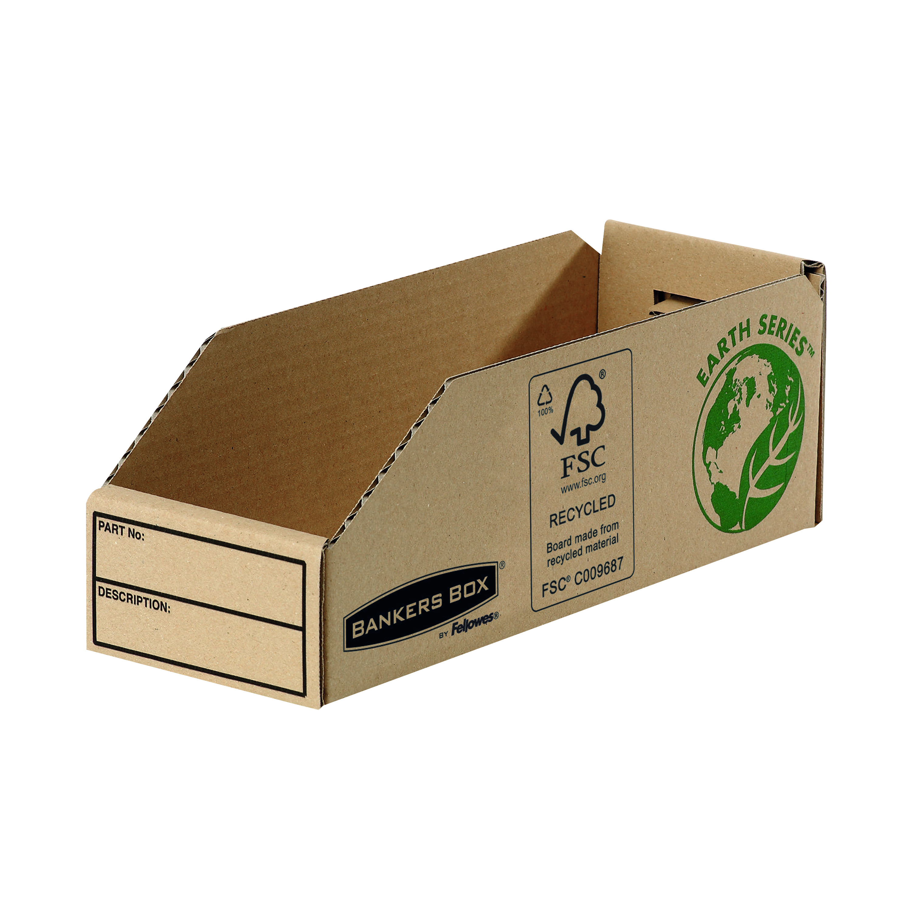 Fellowes+Earth+Series+Parts+Bin+98mm+%28Pack+of+50%29+7353