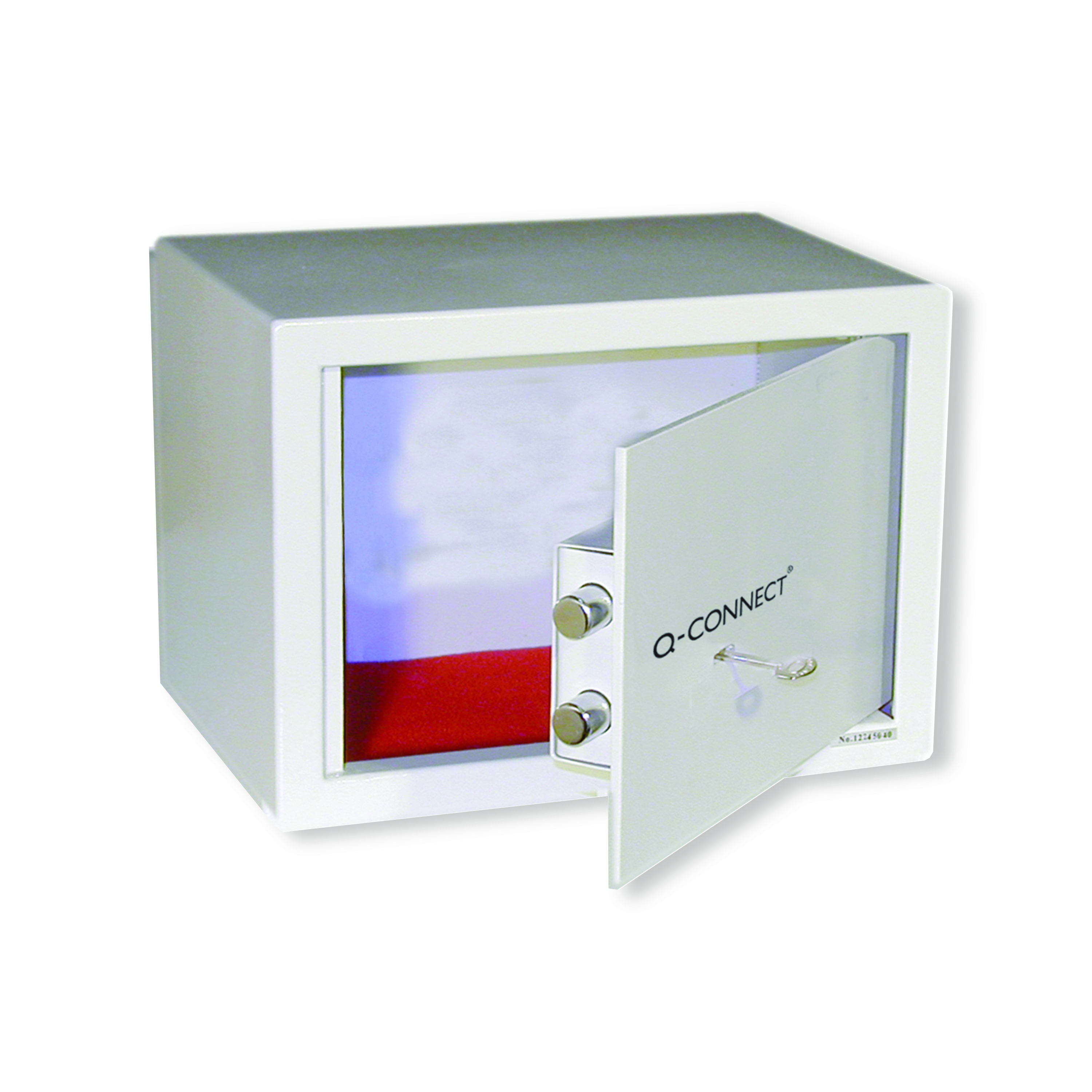Q-Connect+Key-Operated+Safe+10+Litre+200x310x200+KF04388