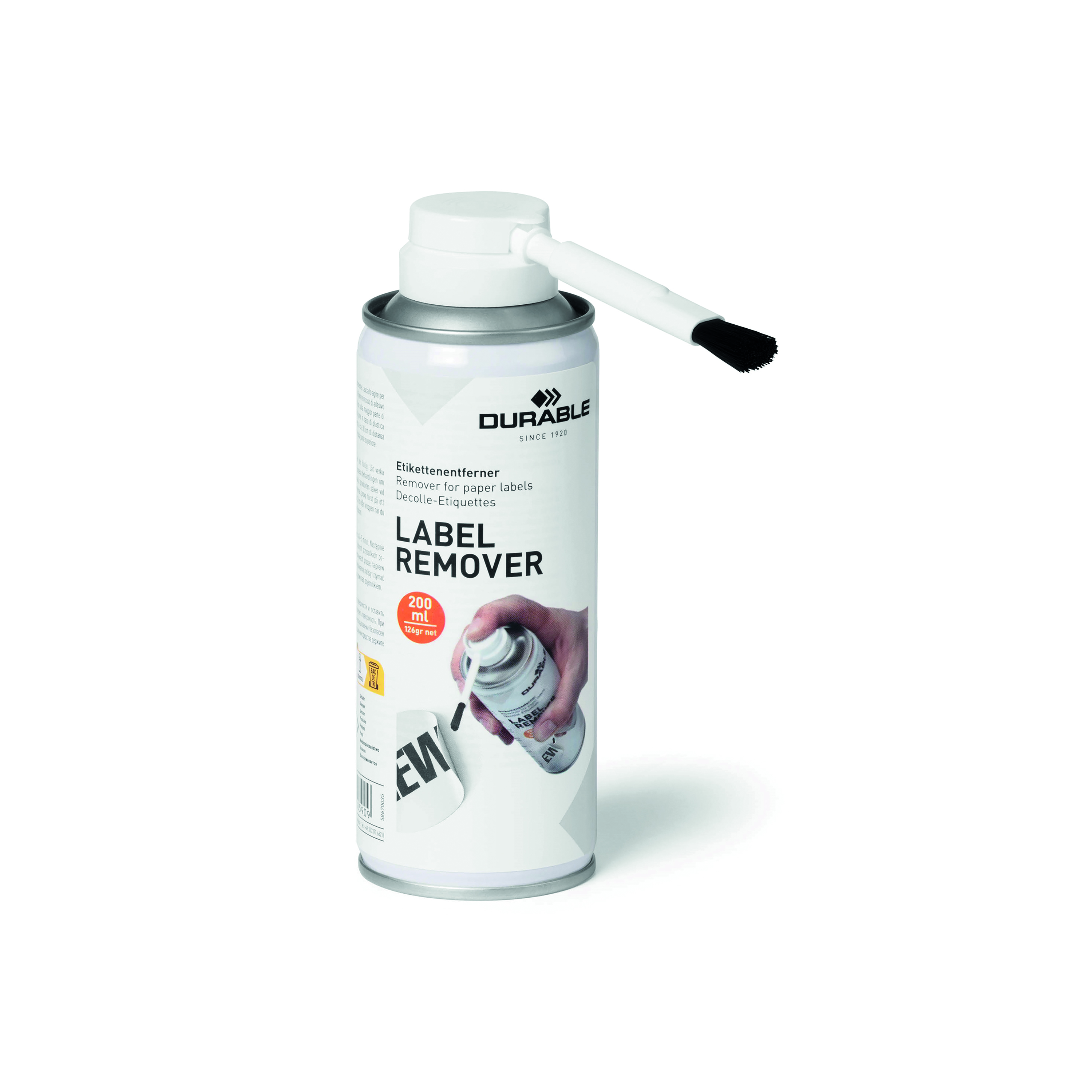 Durable+Label+Remover+For+Adhesive+Residue%2C+Glue%2C+Tape+and+Stickers+200ml+Can+586700