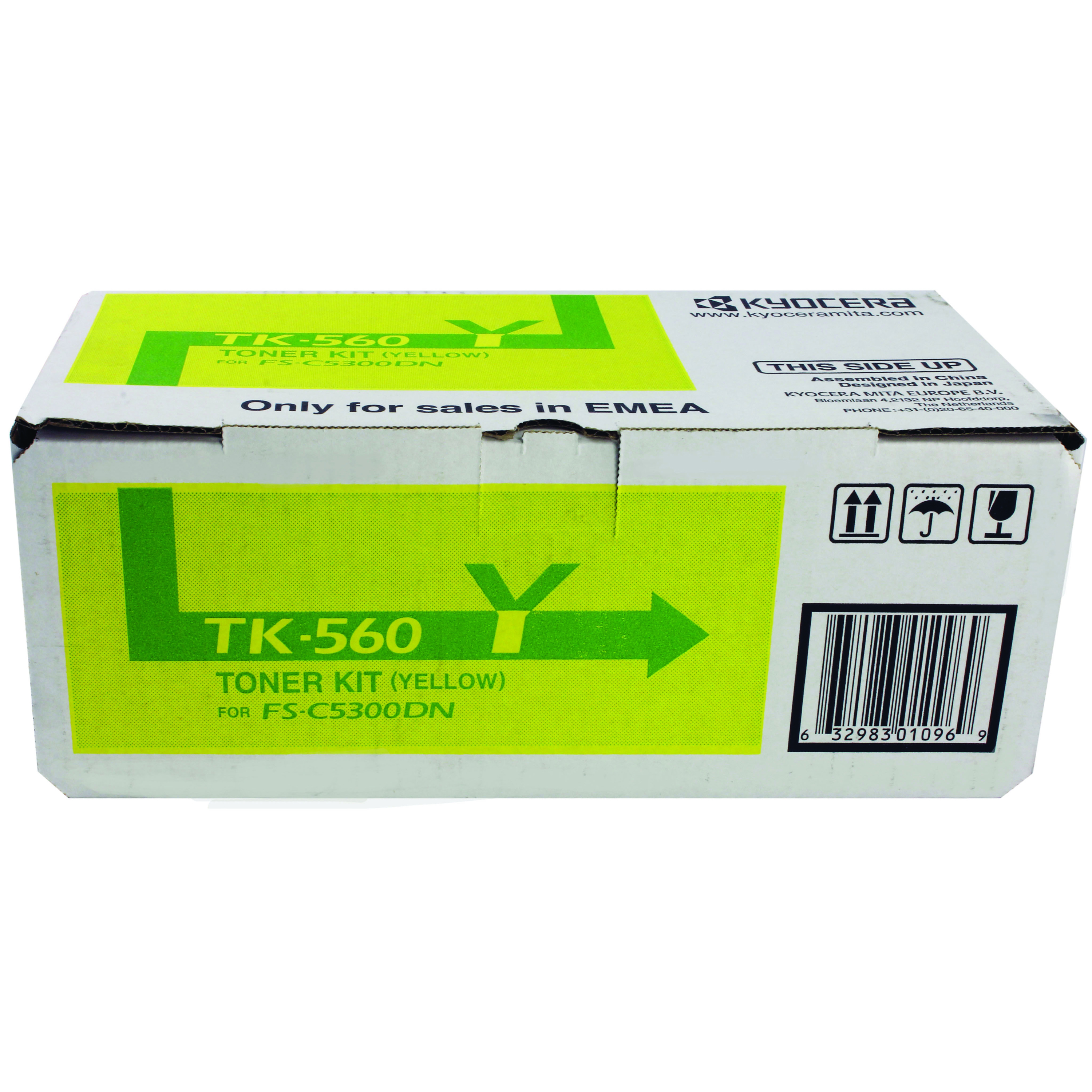 Kyocera+TK-560Y+Toner+Cartridge+Yellow+1T02HNAEU0