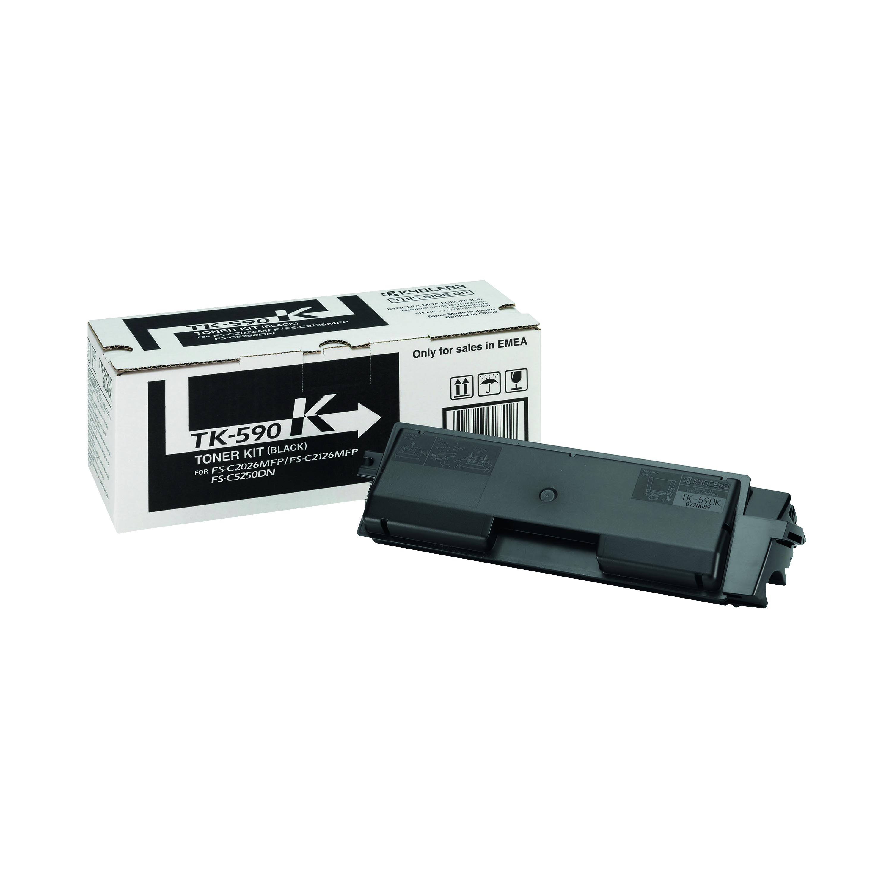 Kyocera+TK-590K+Toner+Cartridge+Black+1T02KV0NL0