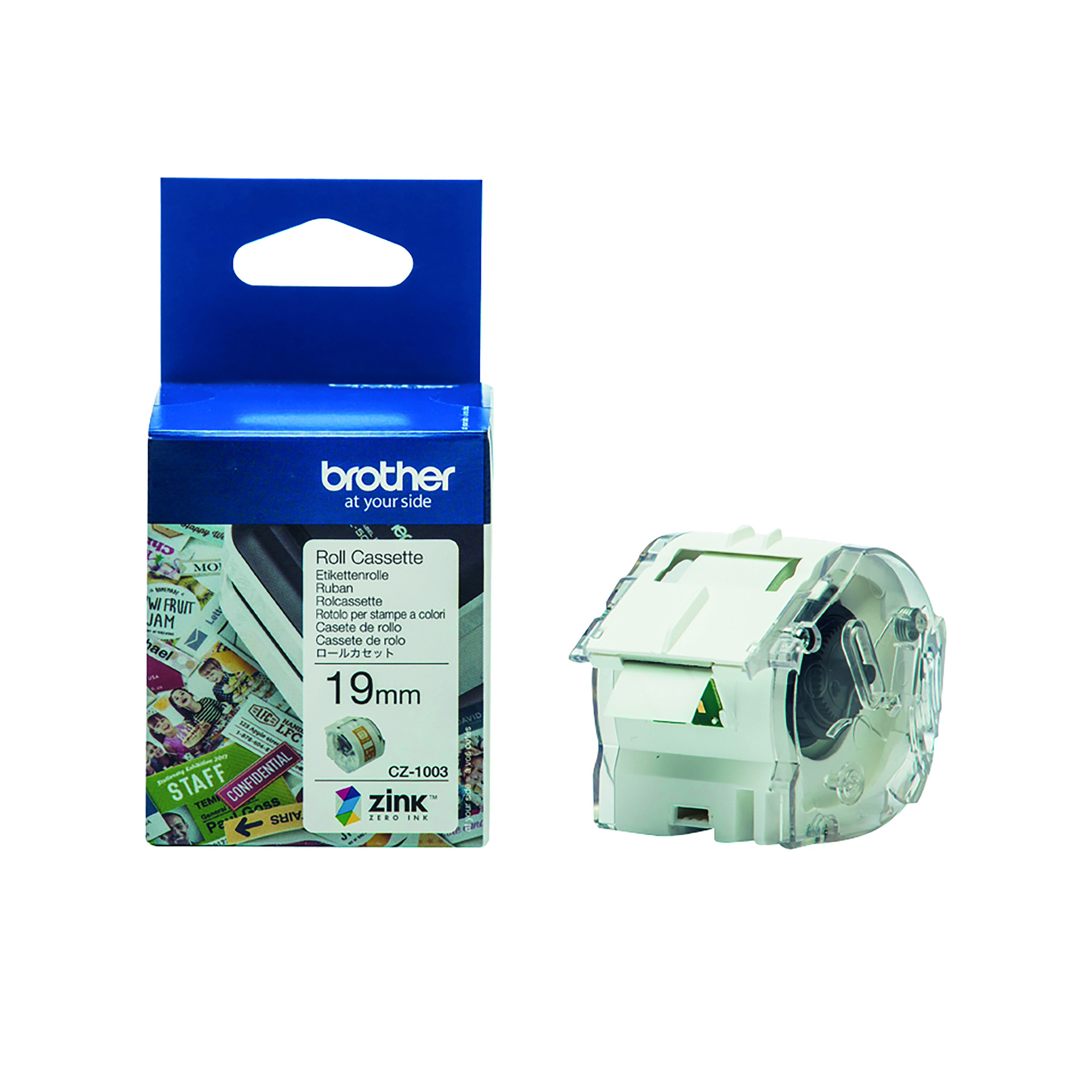 Brother+Label+Roll+19mm+x+5m+CZ1003