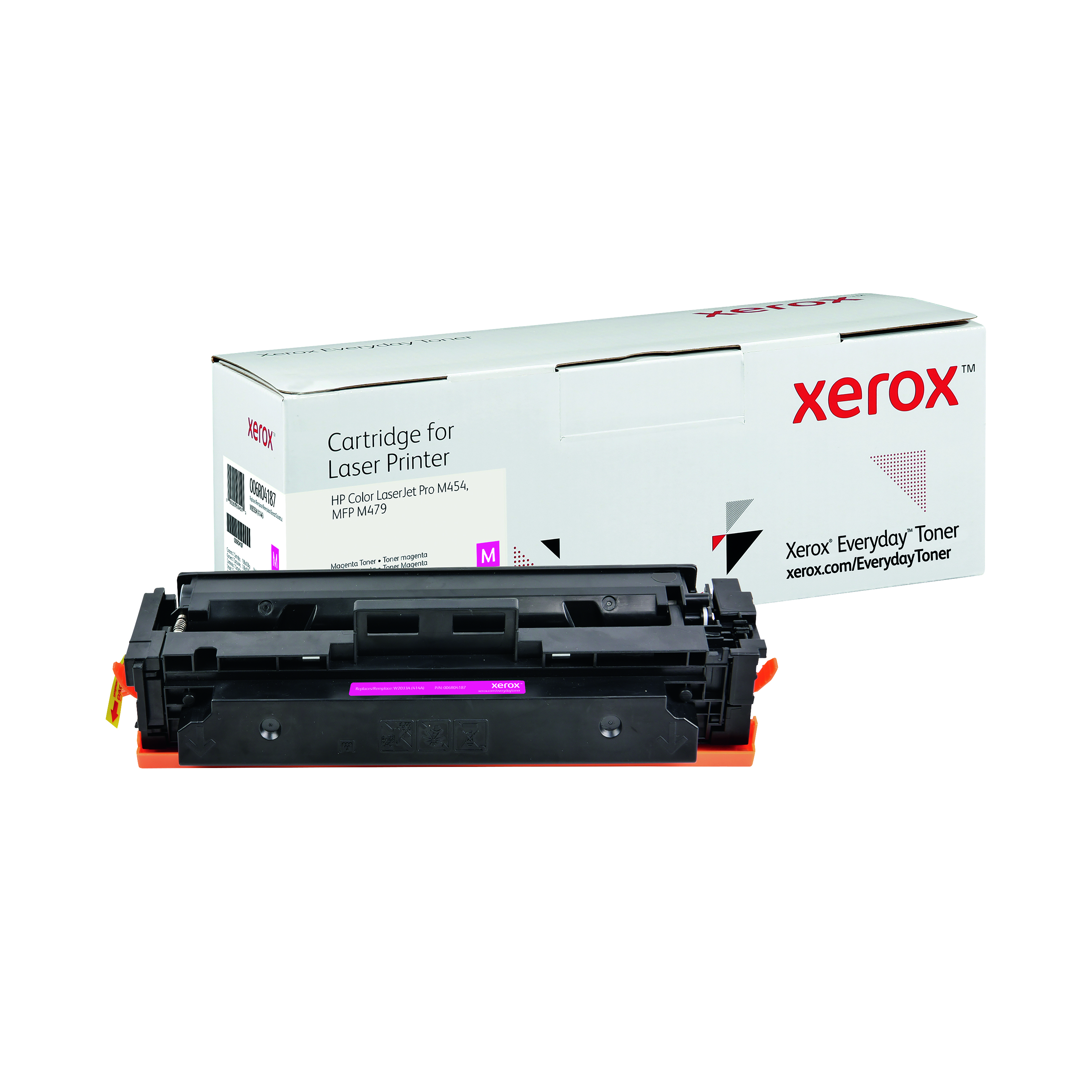 Xerox+Everyday+Replacement+Toner+Cartridge+Magenta+For+HP+W2033A+006R04187