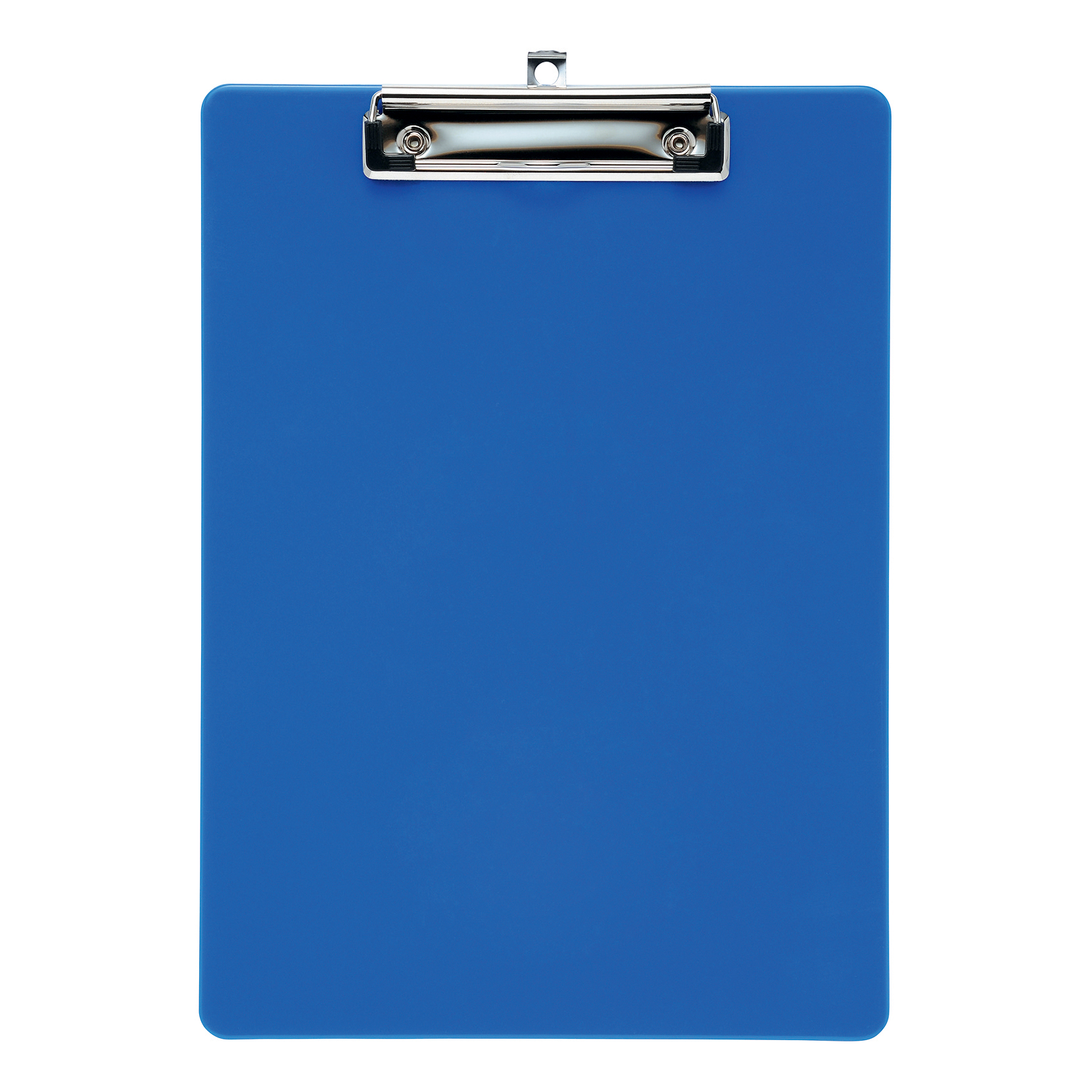 5+Star+Clipboard+Solid+Plastic+with+Rounded+Corners+A4+Blue+913713