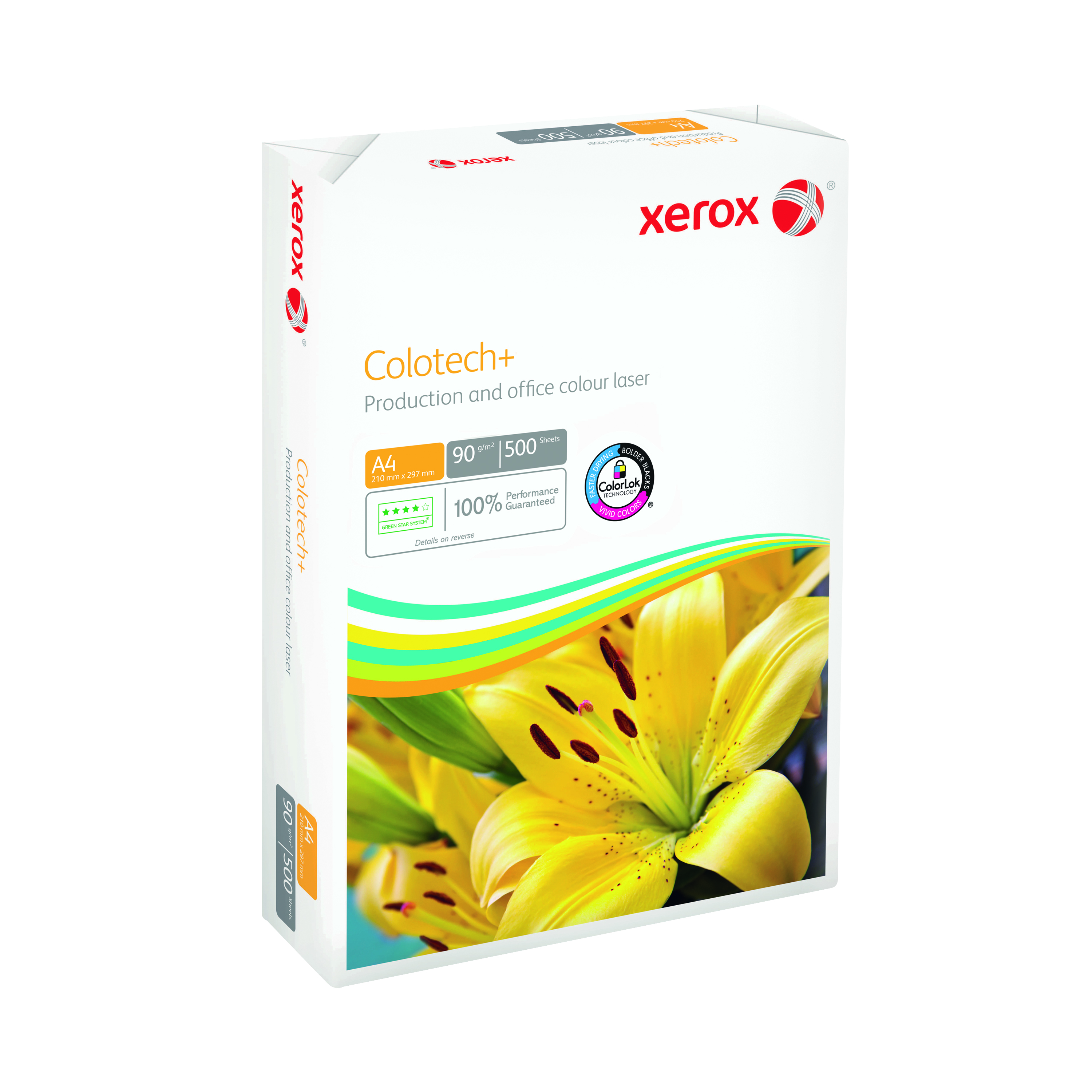 Xerox+Colotech%2B+A4+Paper+90gsm+Ream+White+%28Pack+of+500%29+003R99000
