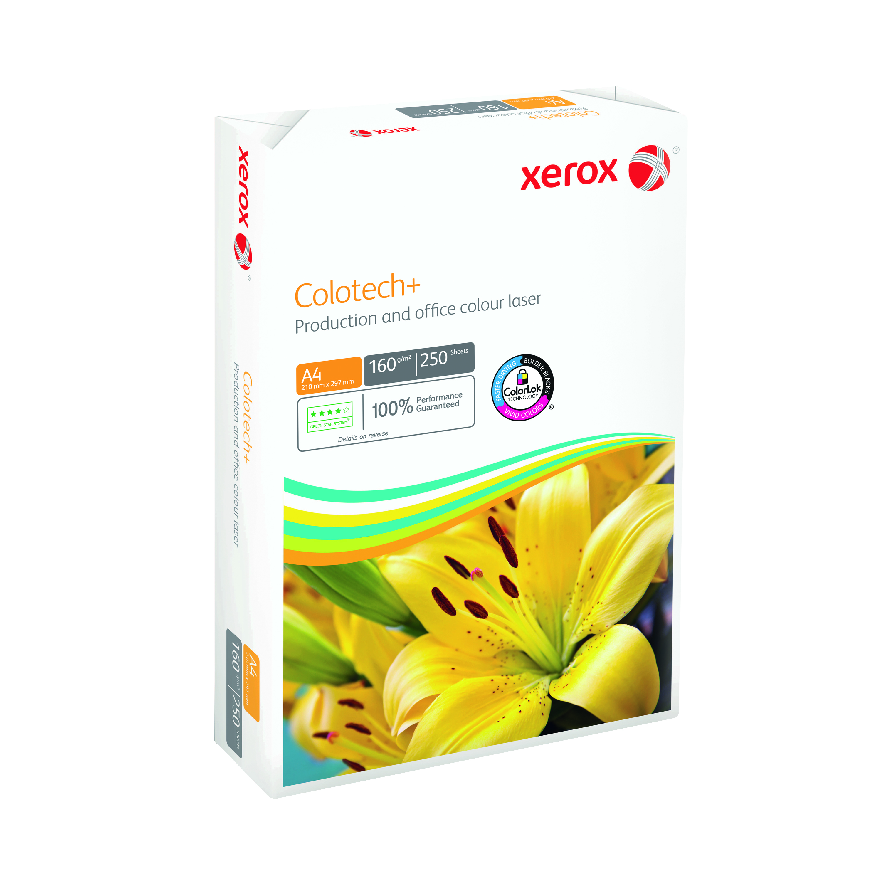 Xerox+Colotech%2B+A4+Paper+160gsm+White+%28Pack+of+250%29+003R99014