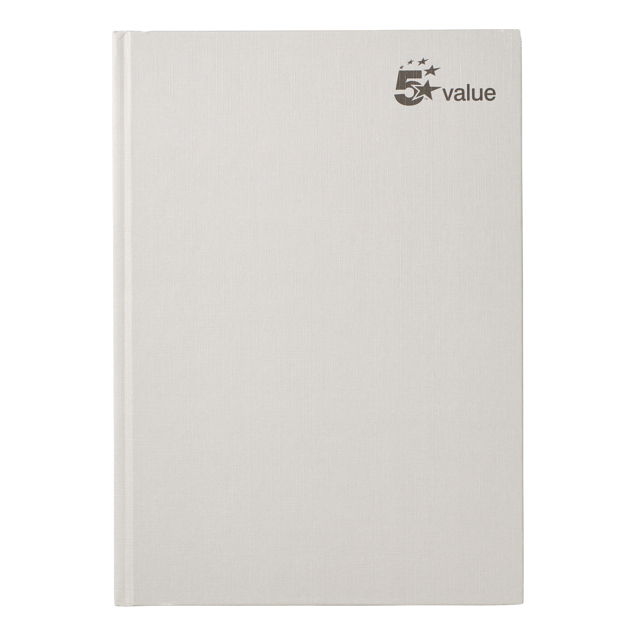 5+Star+Casebound+Notebook+70gsm+Ruled+192pp+A4+%28Pack+of+5%29