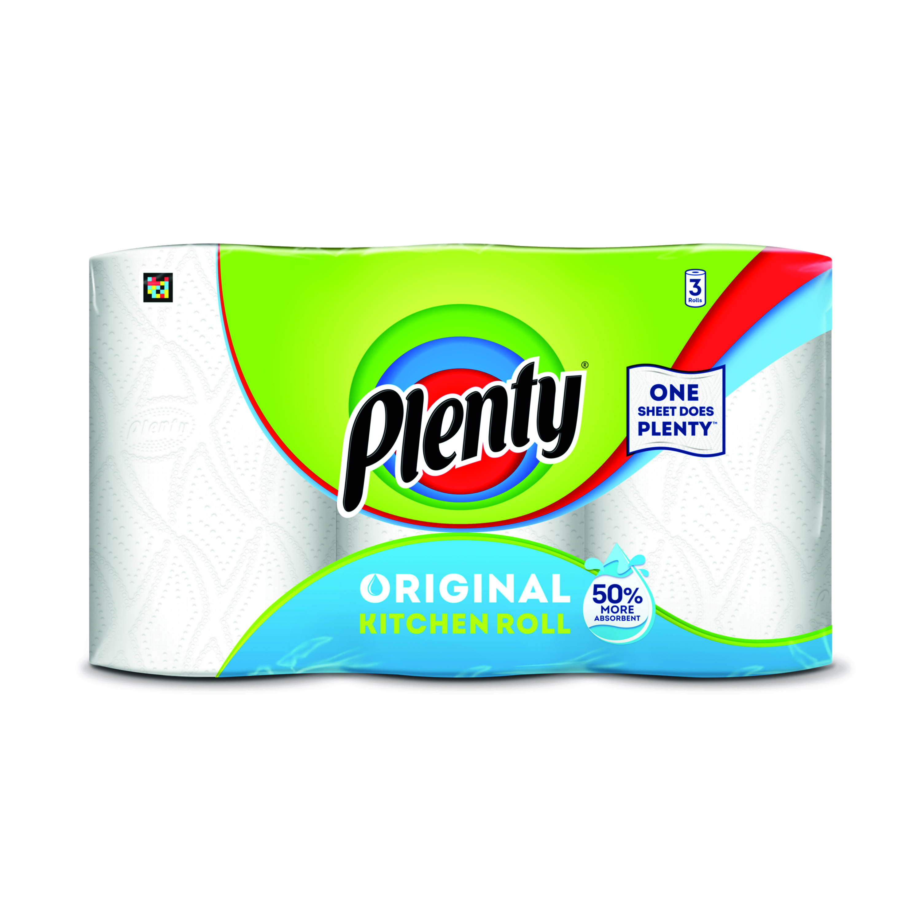 Plenty+Original+Kitchen+Towel+95+Sheets+%28Pack+of+3%29+11121