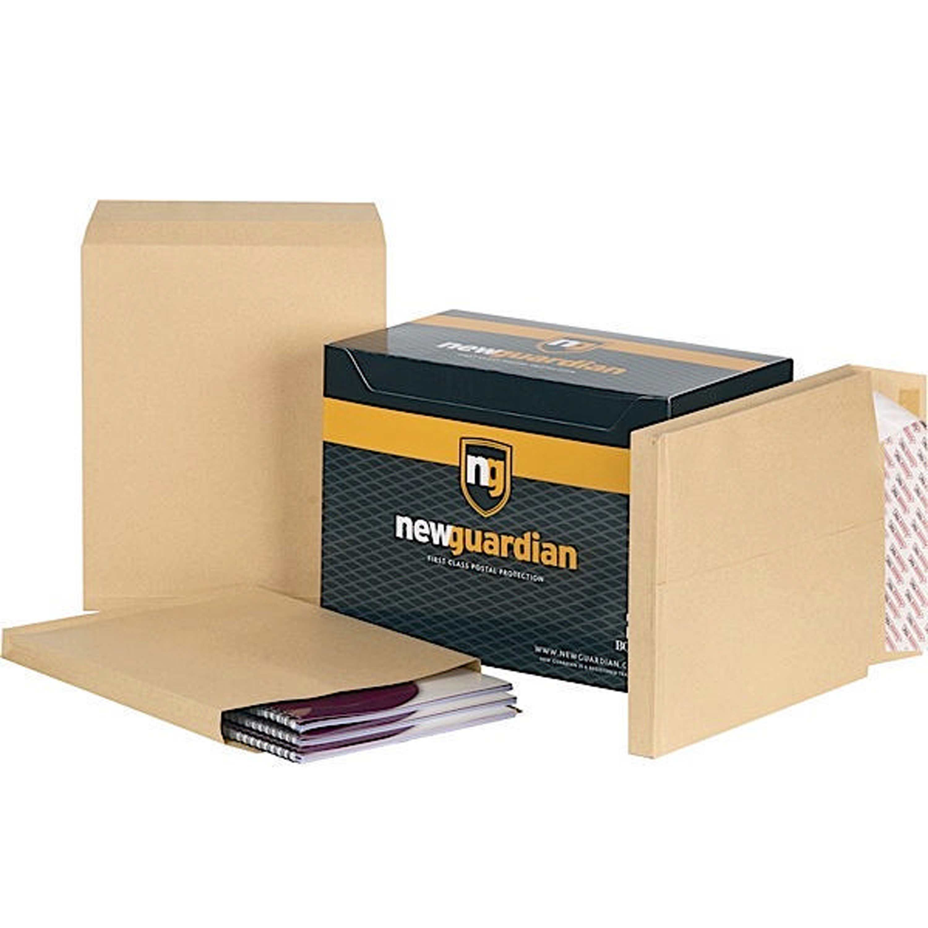 New+Guardian+Envelope+P%2FSeal+381x254x25mm+Manilla+%28Pack+of+100%29+M27466