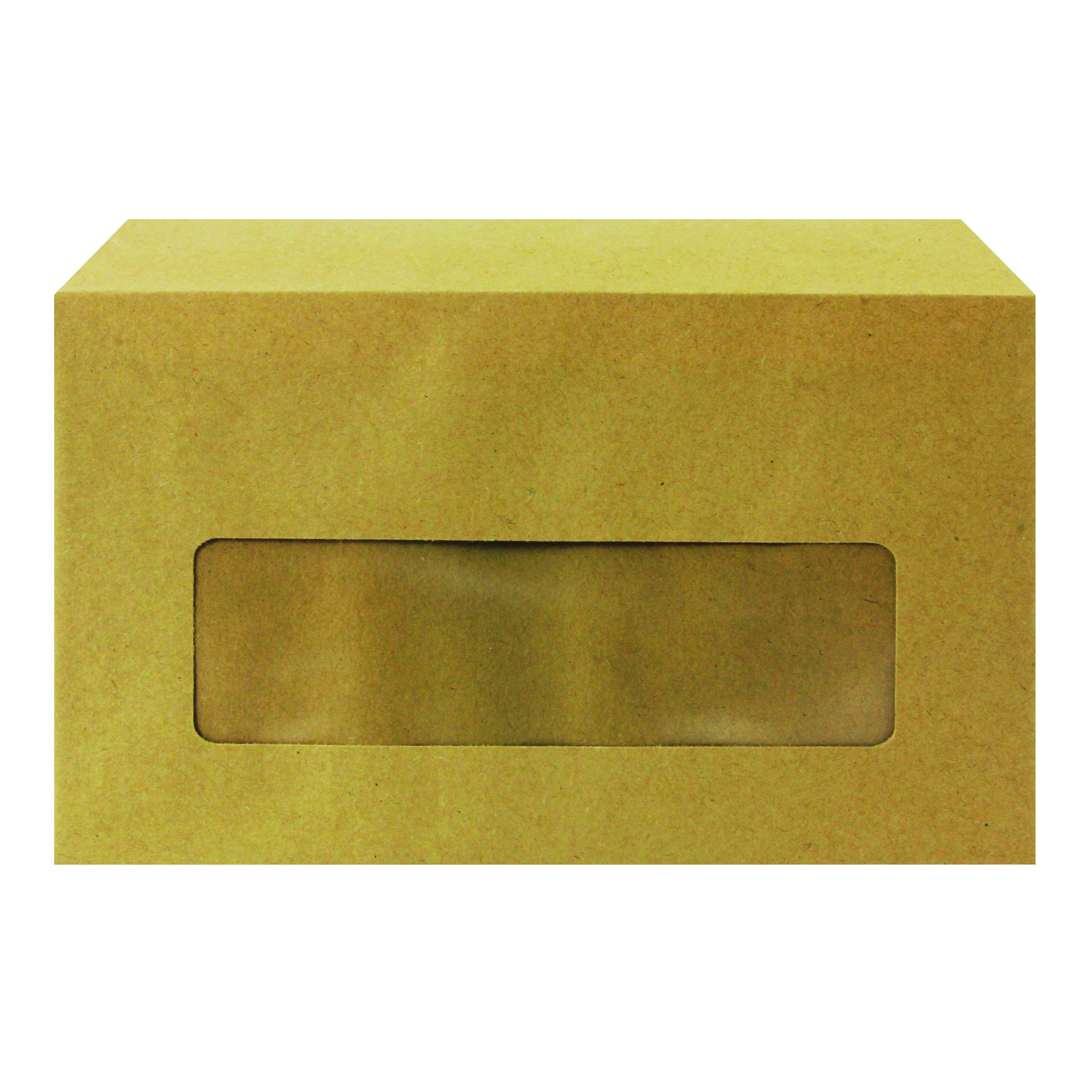 Q-Connect+Envelope+89x152mm+Pocket+Centre+Window+Gummed+70gsm+Manilla+%28Pack+of+1000%29+KF3431
