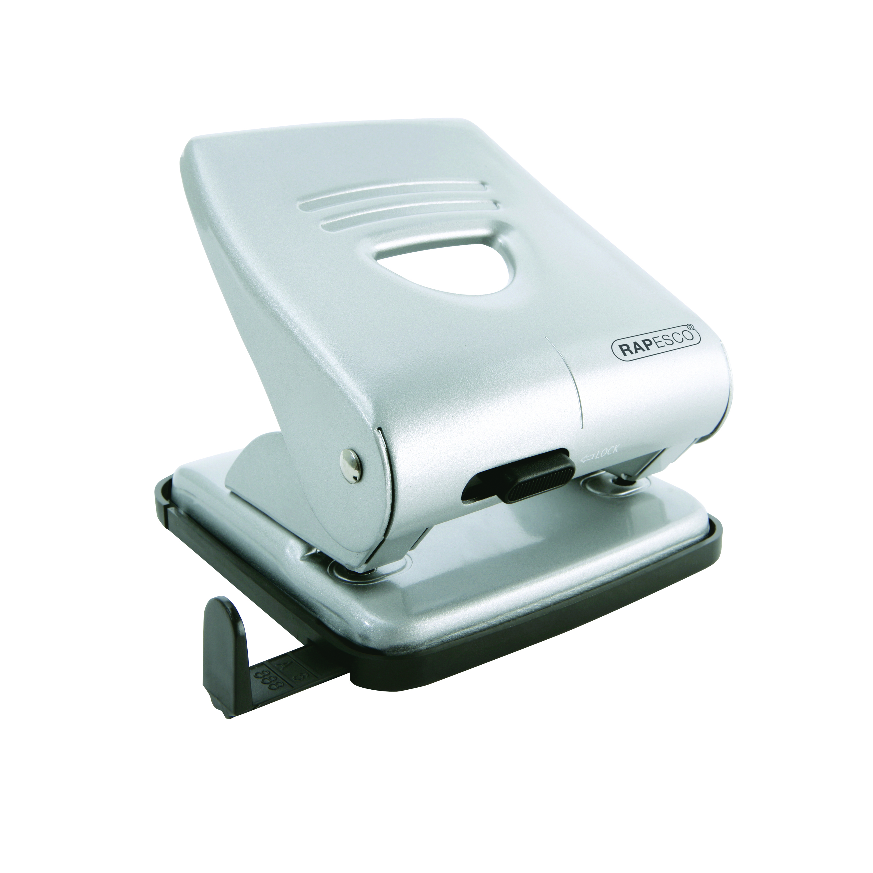 Rapesco+827+Hole+Punch+Capacity+30+Sheets+Silver+1023