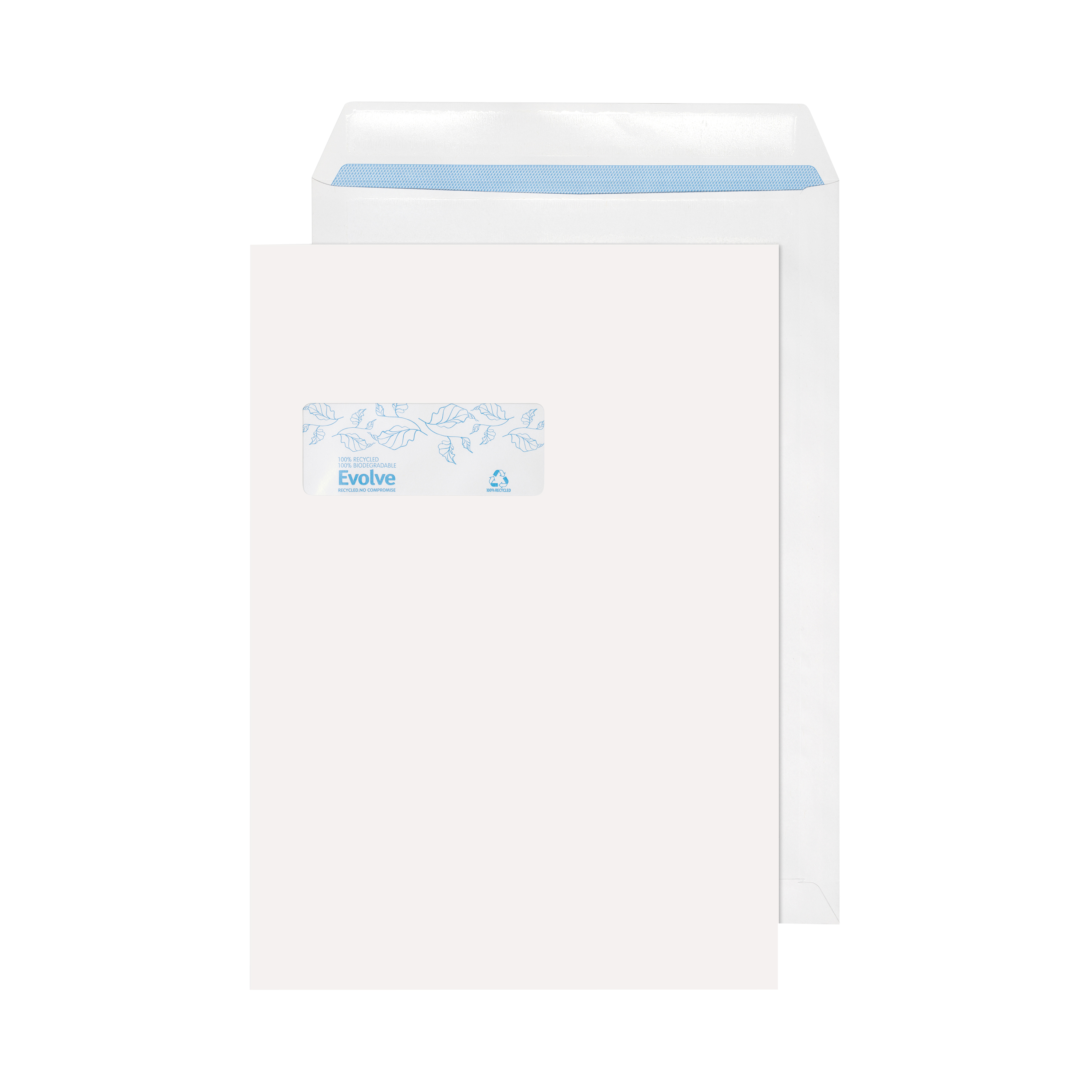 Evolve+C4+Envelopes+Recycled+Window+Pocket+Self+Seal+100gsm+White+%28Pack+of+250%29+RD7892