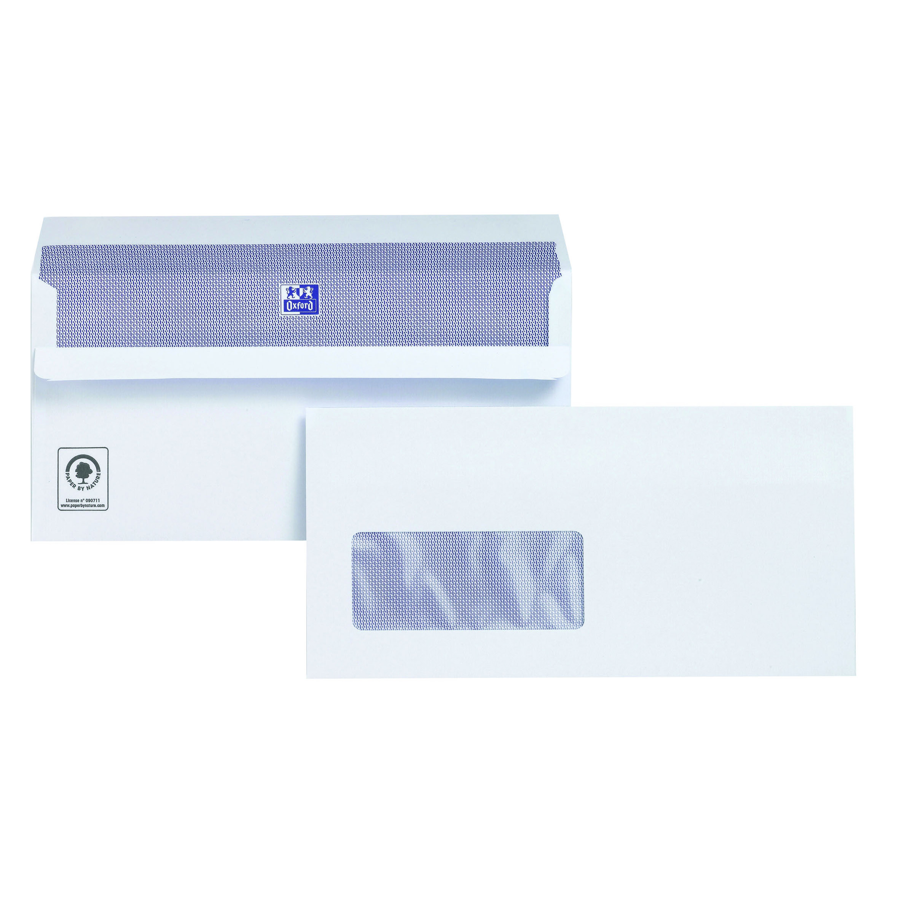 Plus+Fabric+DL+Envelopes+Window+Wallet+Self+Seal+120gsm+White+%28Pack+of+500%29+C22570