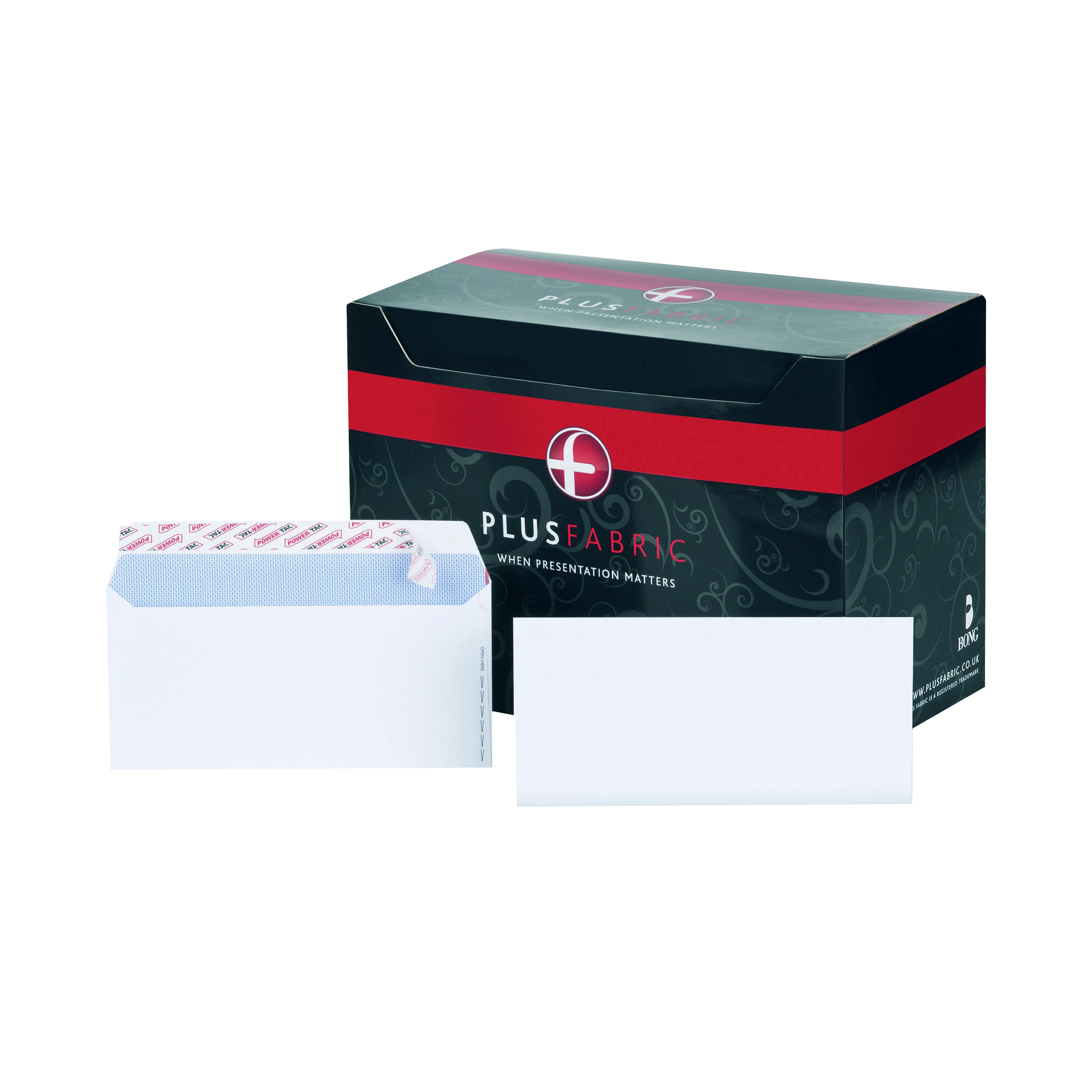 Plus+Fabric+DL+Envelopes+Wallet+Peel+and+Seal+120gsm+White+%28Pack+of+500%29+E27370