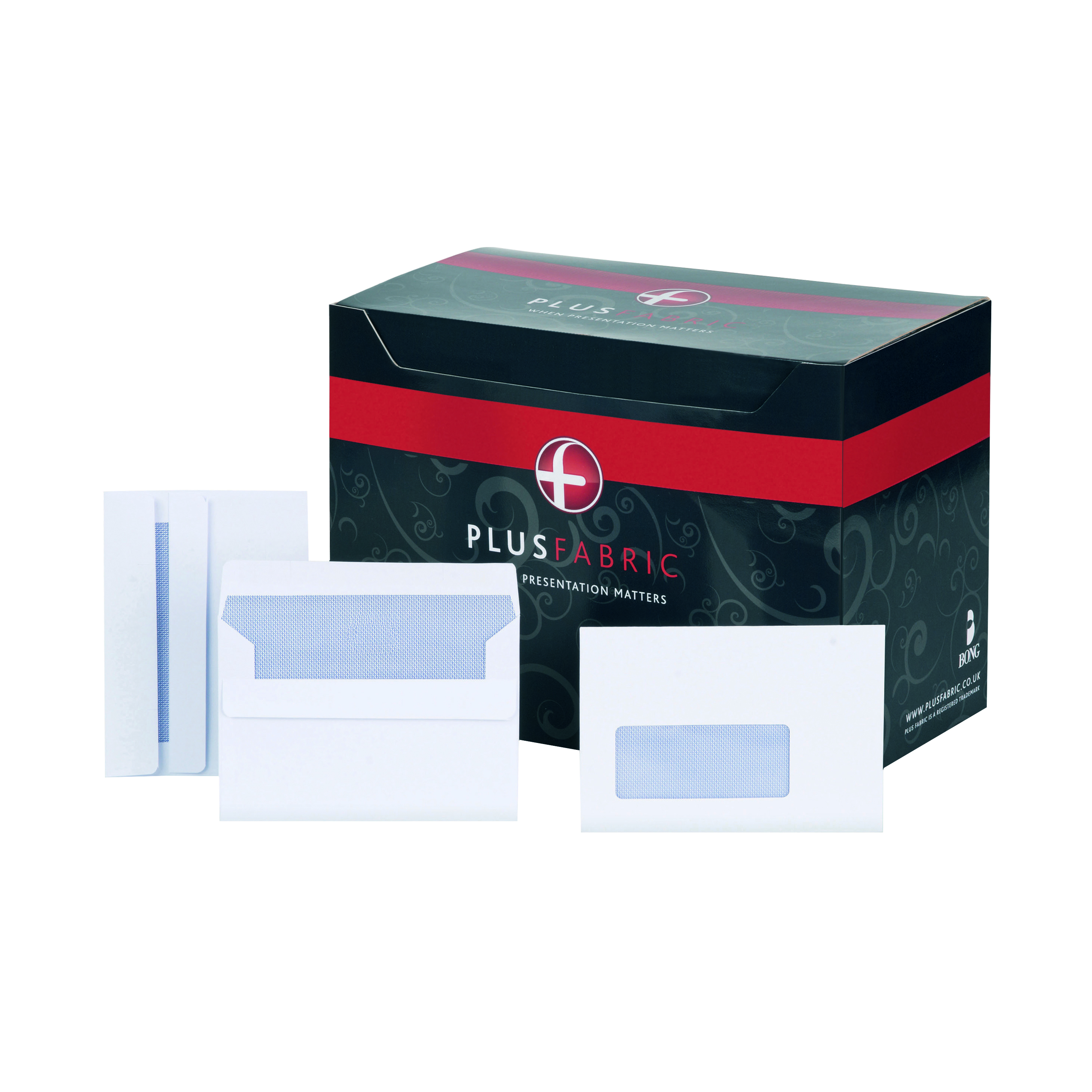 Plus+Fabric+C6+Envelope+Wallet+Window+Self+Seal+120gsm+White+%28Pack+of+500%29+F22670