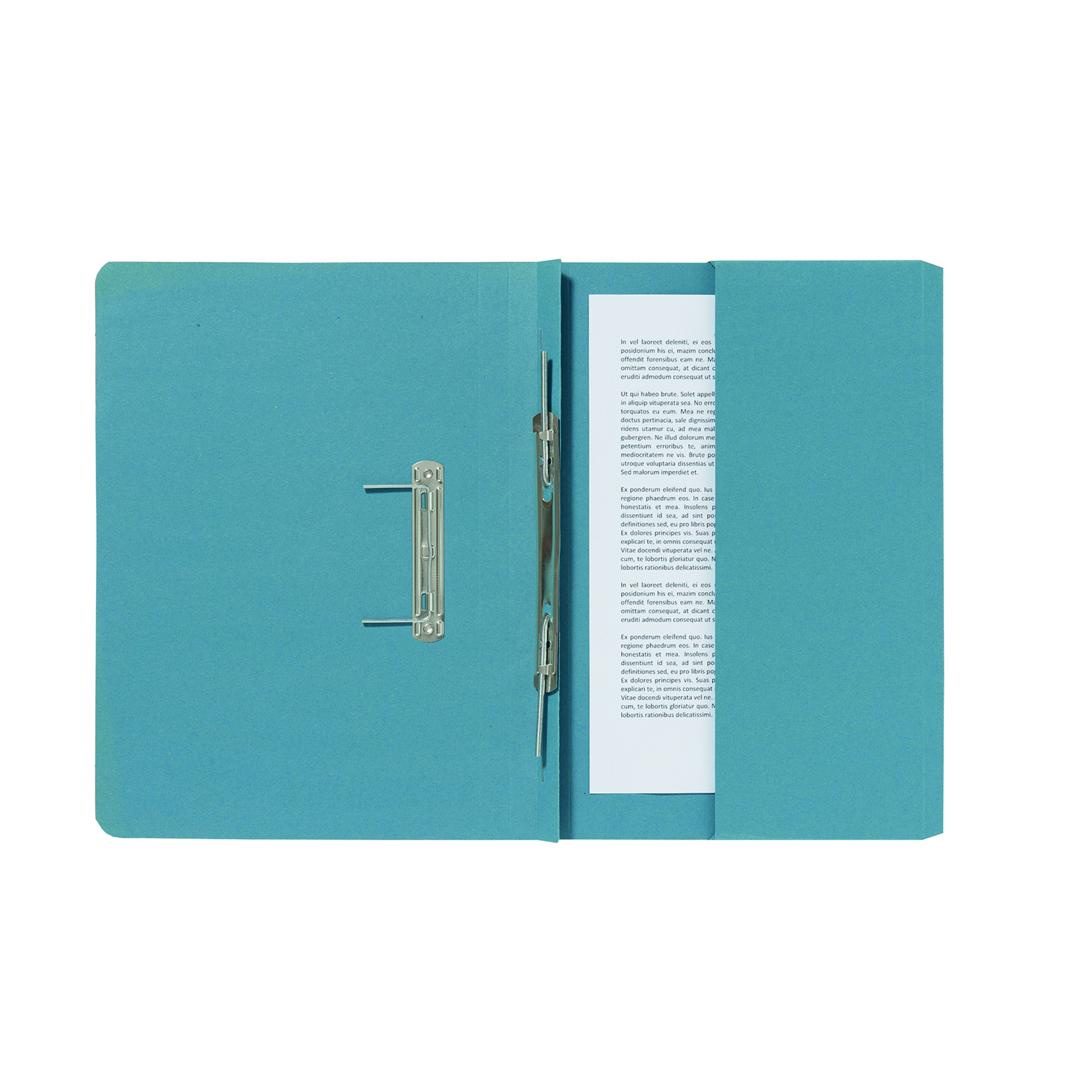 Exacompta+Guildhall+Pocket+Spiral+File+285gsm+Blue+%28Pack+of+25%29+347-BLUZ